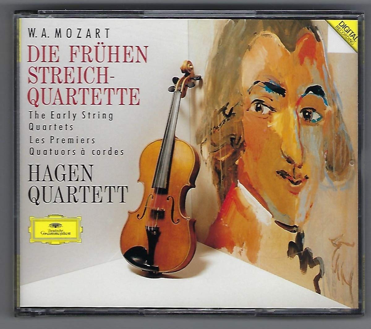 Mozart Early String Quartets – Die Fruhen Streichquartette – Classical Music CD for Collectors & Music Lovers – Perfect for Relaxation, Study & Dinner Parties