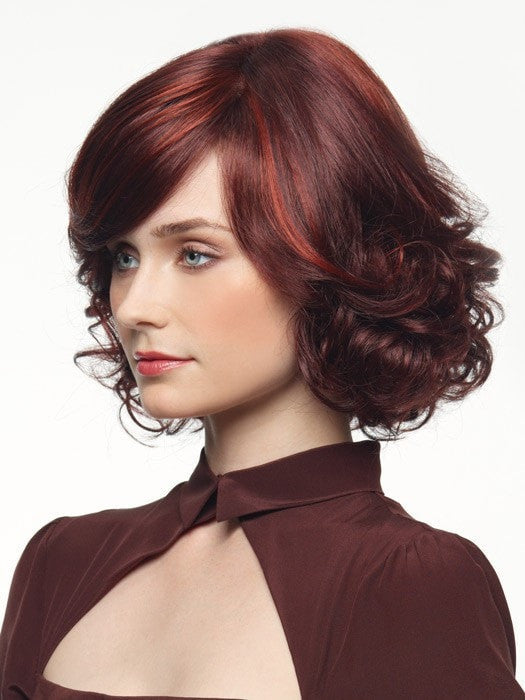 Calista Synthetic Wig with Mono Top - Soft & Natural Looking Hairpiece for Women | Perfect for Cosplay, Daily Wear & Special Occasions