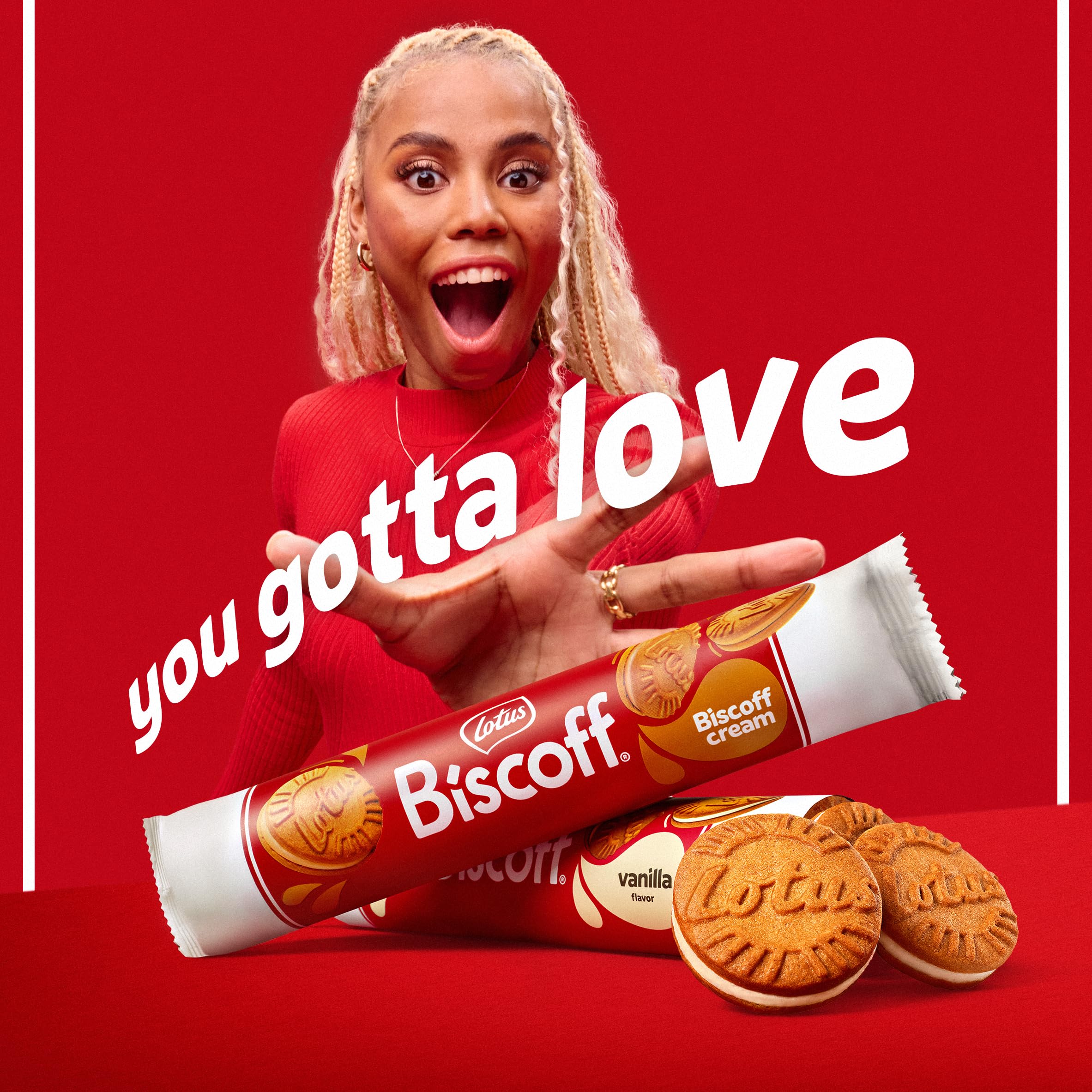 Lotus Biscoff Sandwich Cookies with Biscoff Cream - 15 Cookies per Pack, 5.29 Ounce (Pack of 9) | Perfect for Snacking, Coffee Pairing & Gift Giving