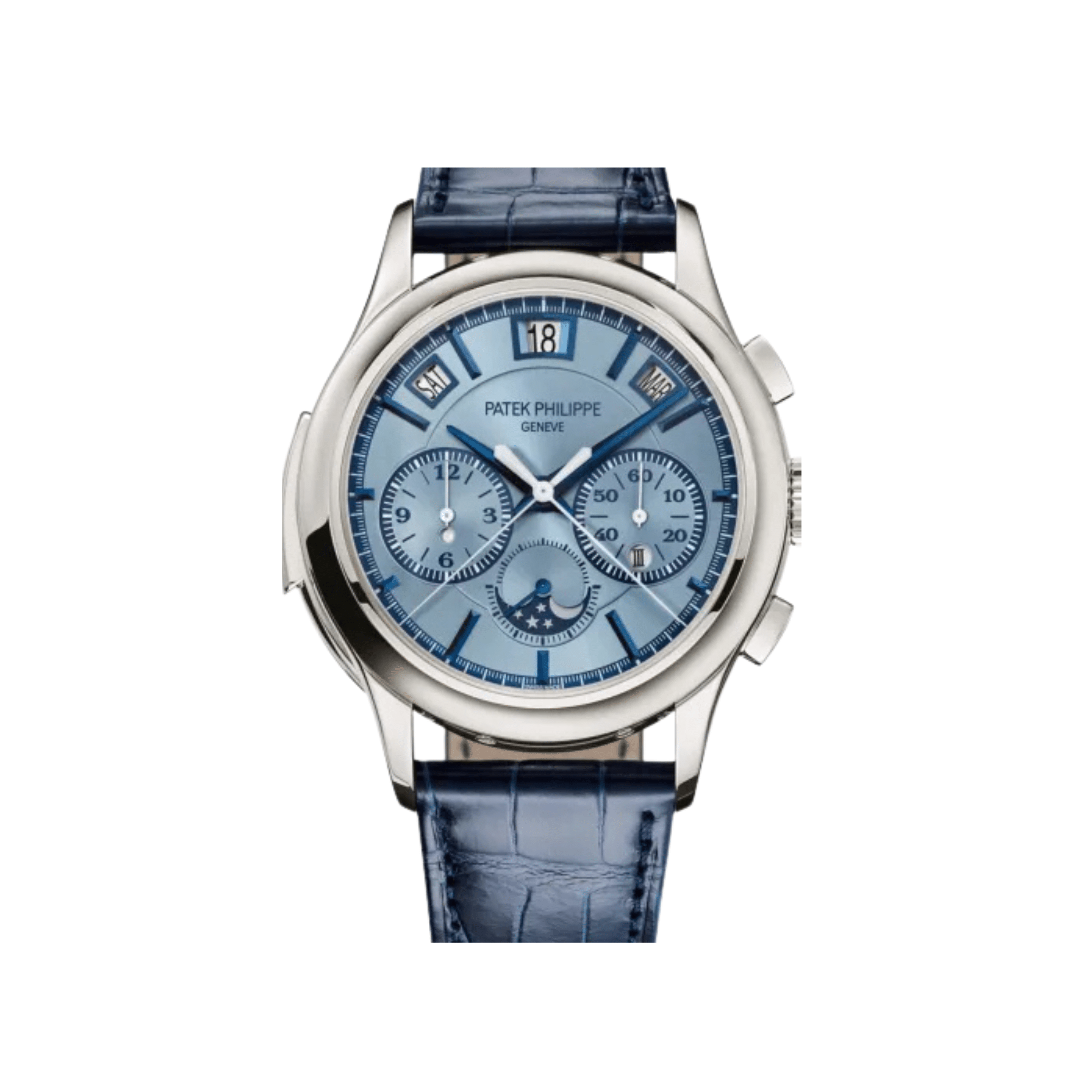 Patek Philippe 5308G-001 Quadruple Grand Complications Watch - Minute Repeater, Split Seconds Chronograph, Perpetual Calendar, White Gold Case, Ice Blue Dial (2025) | Luxury Timepiece for Collectors & Special Occasions