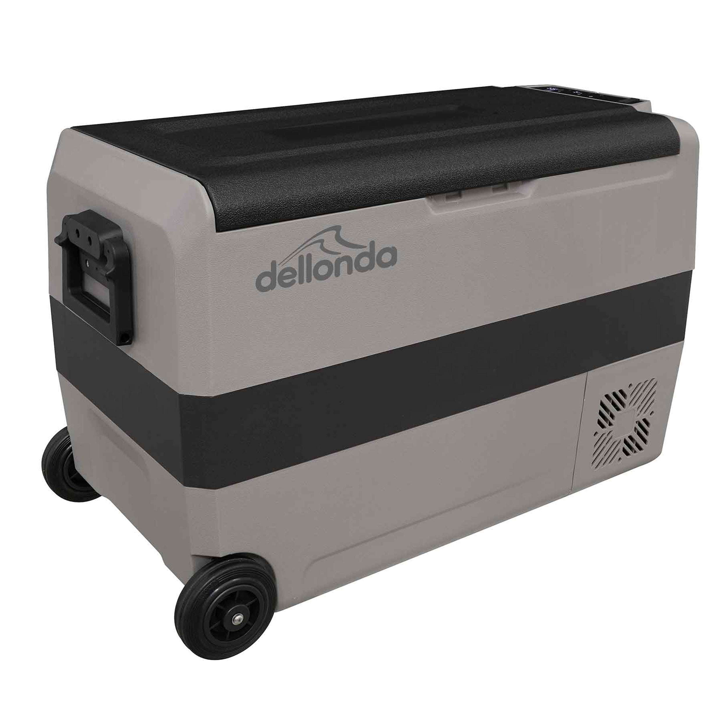 50L Portable Car Fridge Freezer - 12V/24V/230V Dual Zone Compressor Cooler (DL132) for Camping, Road Trips & Outdoor Adventures