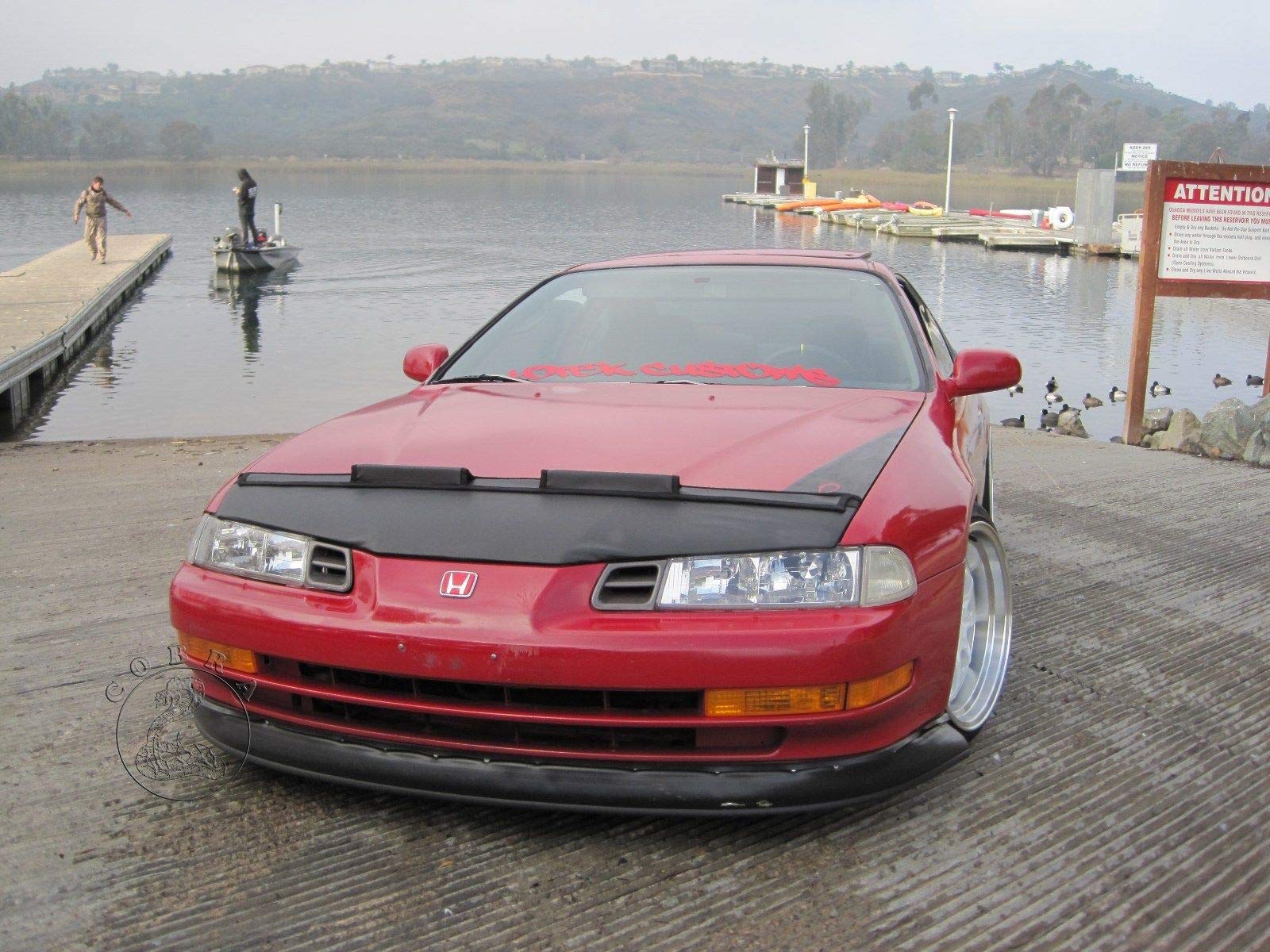 Honda Prelude 1992-1996 Car Hood Bra Cover - Durable Bonnet Protector for 92 93 94 95 96 Models - Perfect for Road Trips & Car Shows