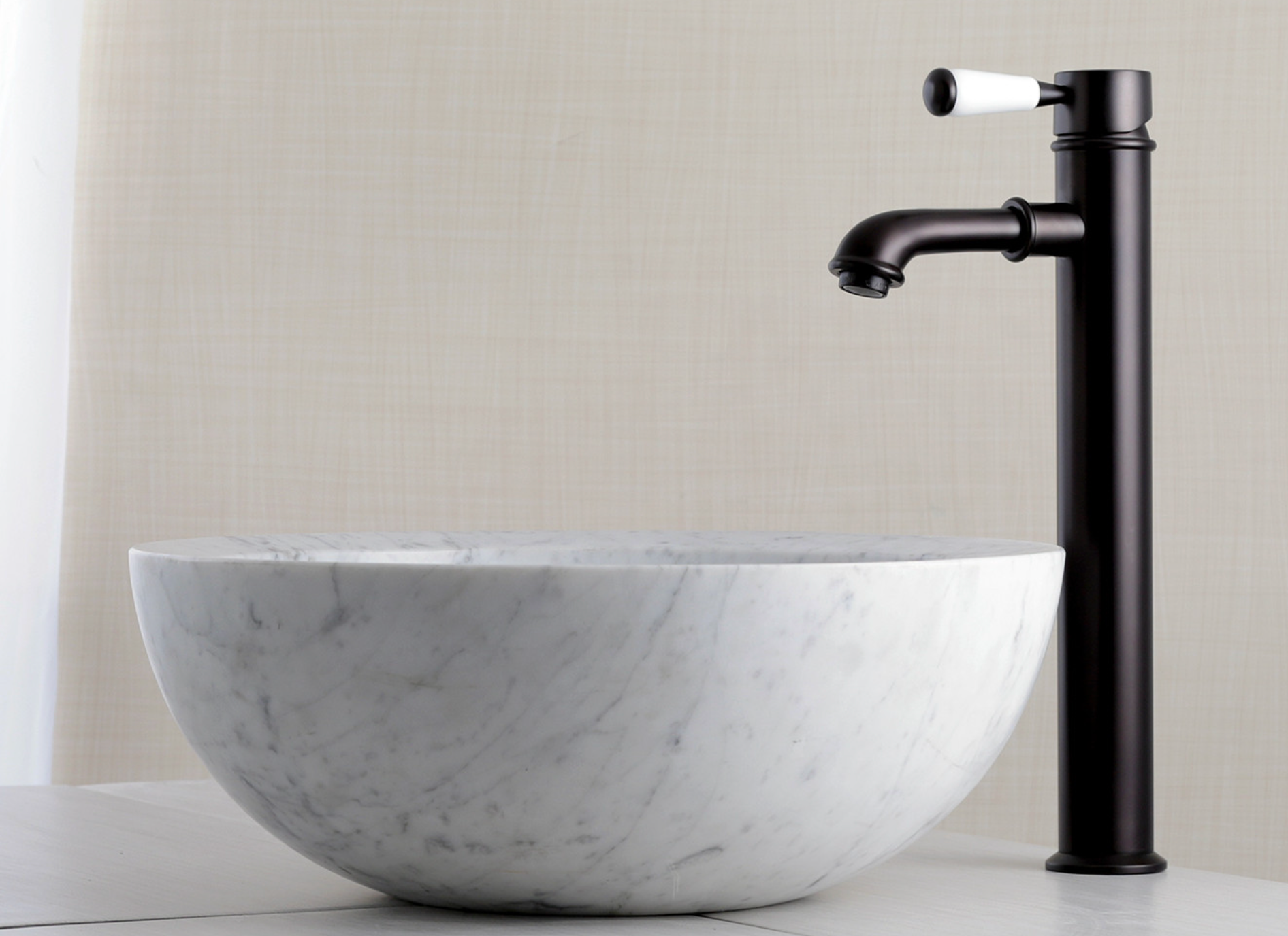 Modern Paris Single Handle Vessel Sink Faucet - Brushed Nickel Bathroom Sink Faucet for Vanity, Powder Room & Luxury Washbasin - Perfect for Contemporary Home Decor & Spa-Style Bathrooms