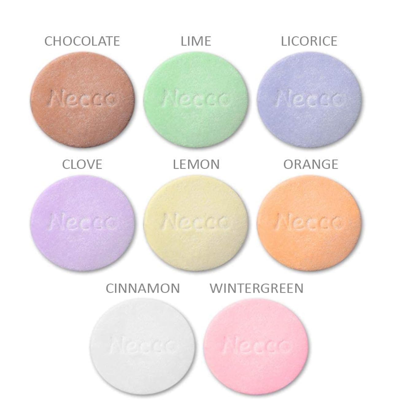 Necco Wafers Variety Pack - 12 Rolls (6 Chocolate & 6 Assorted Flavors) | Original Wafer Candy | Classic American Treat for Parties, Gifts & Nostalgic Snacking