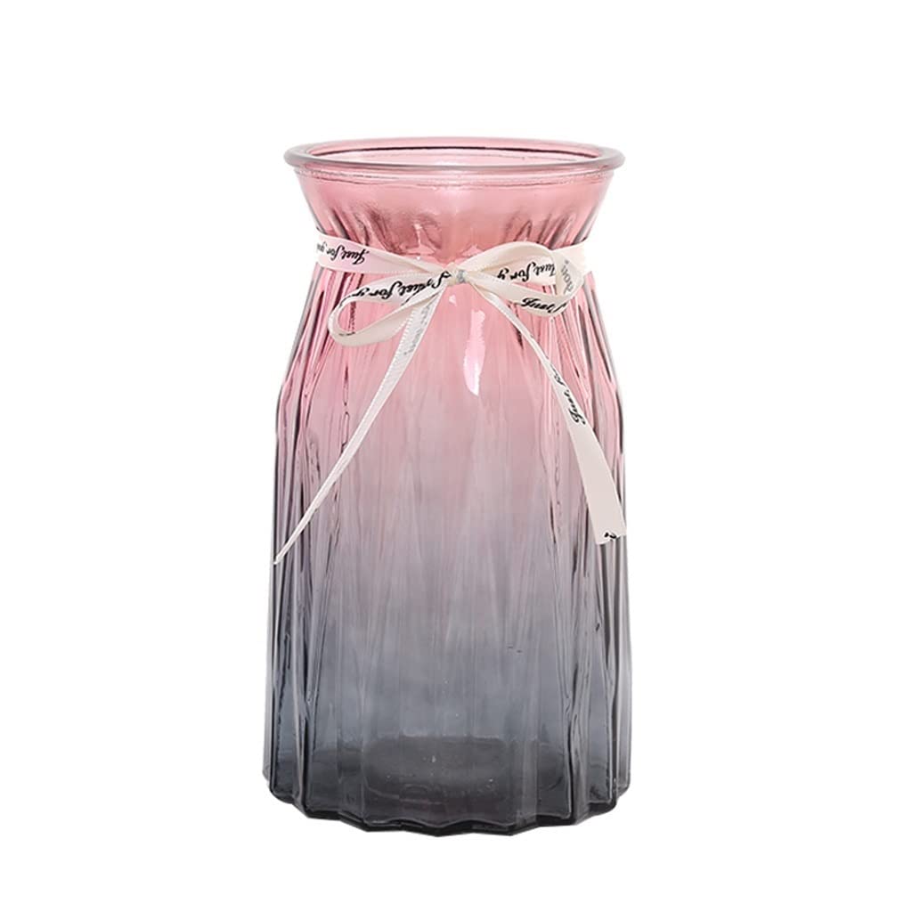 Modern Glass Flower Vases - Creative Transparent Hydroponic Vases for Home, Living Room & Restaurant Decor - Elegant Housewarming Gift (1pc) - Perfect for Centerpieces, Wedding Decor & Floral Arrangements