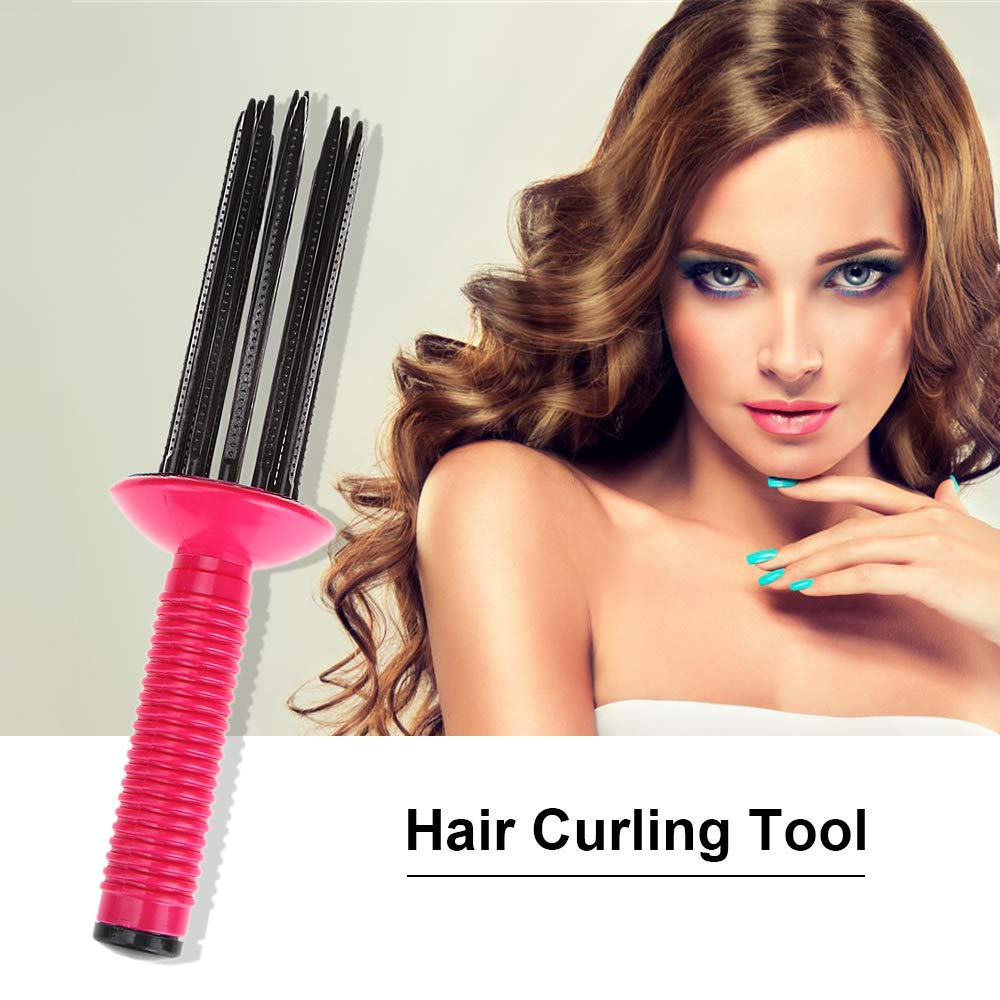 Professional Hair Roller Brush & Curler - Styling Tool for Effortless Curls & Waves - Perfect for Home, Salon, and Travel Use