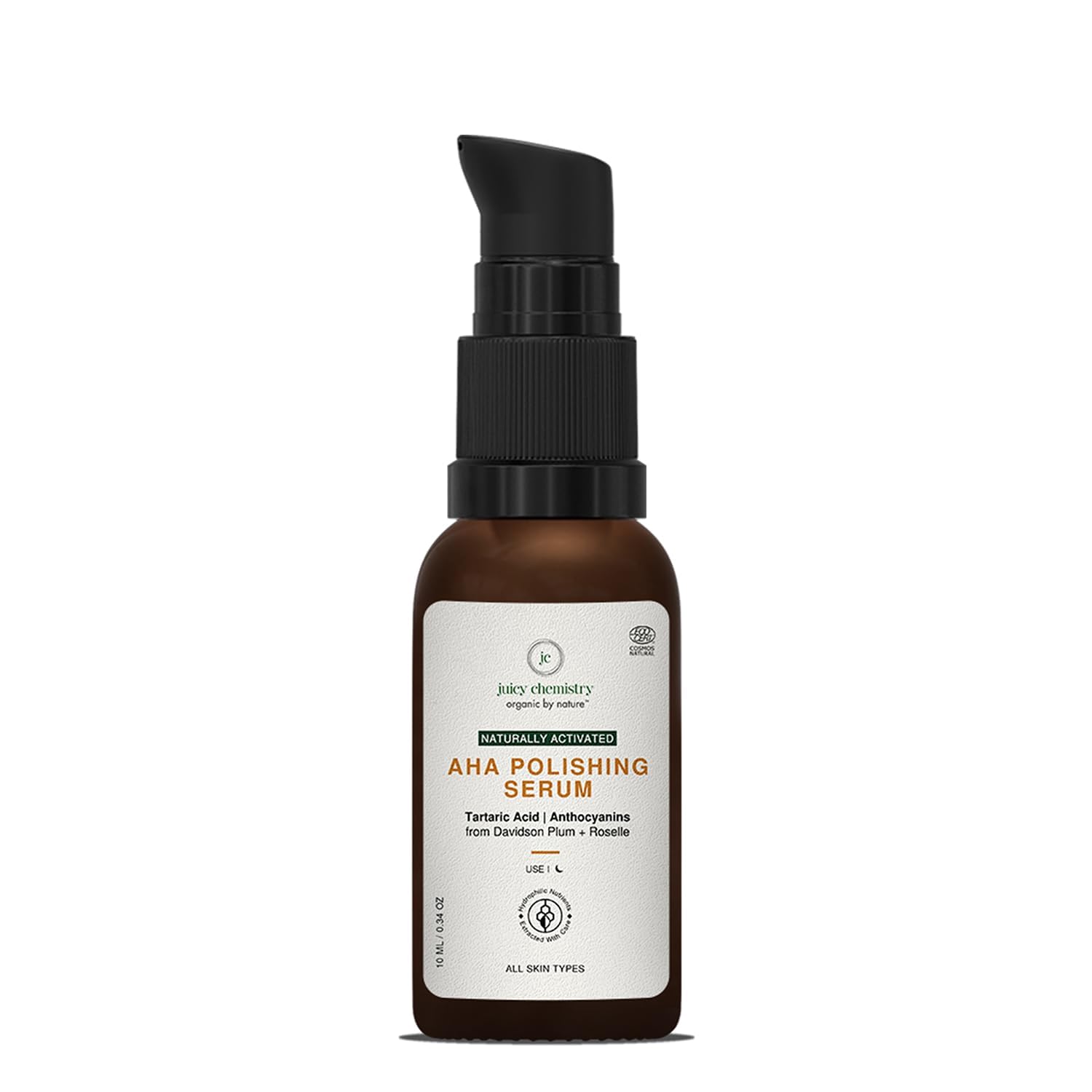 AHA Polishing Serum - Natural Exfoliating Face Serum for Acne, Scars & Oily Skin | Beginner-Friendly Bioavailable Formula (10ml) | Perfect for Daily Skincare & Acne Treatment Routine