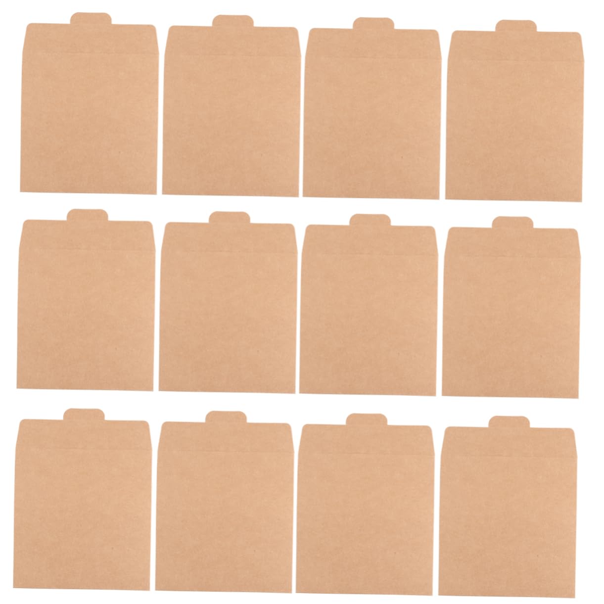 30pcs Kraft Paper Envelopes & Sleeves - Eco-Friendly Brown Paper Bags for CDs, DVDs, and Storage - Perfect for Mailing, Organizing, and Gift Packaging