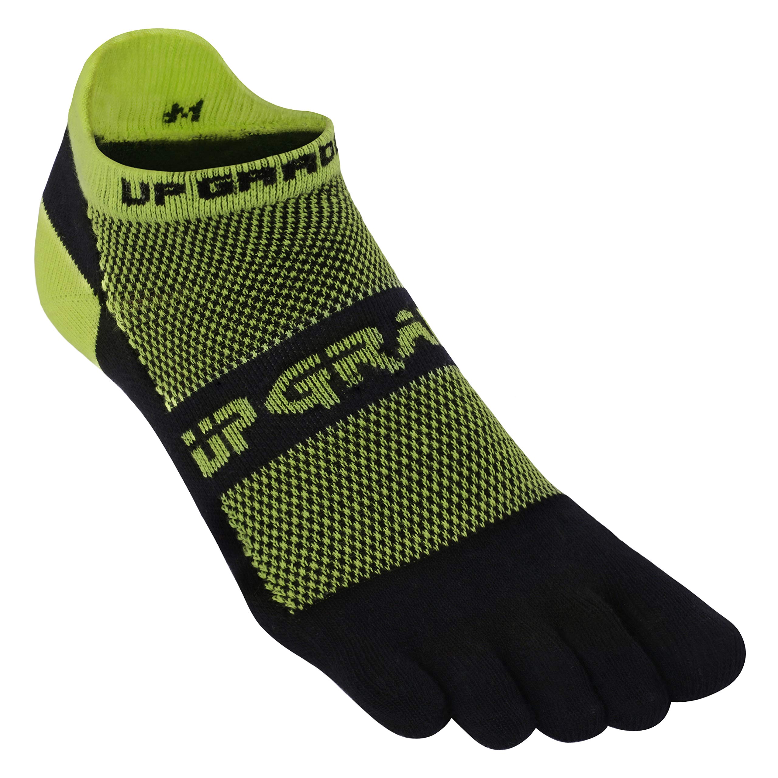 UGUPGRADE Toe Socks for Running & Sports - Low Cut Ankle Five Finger Socks for Men & Women - Breathable Cotton Workout Socks for Marathon, Yoga, Hiking & Everyday Wear
