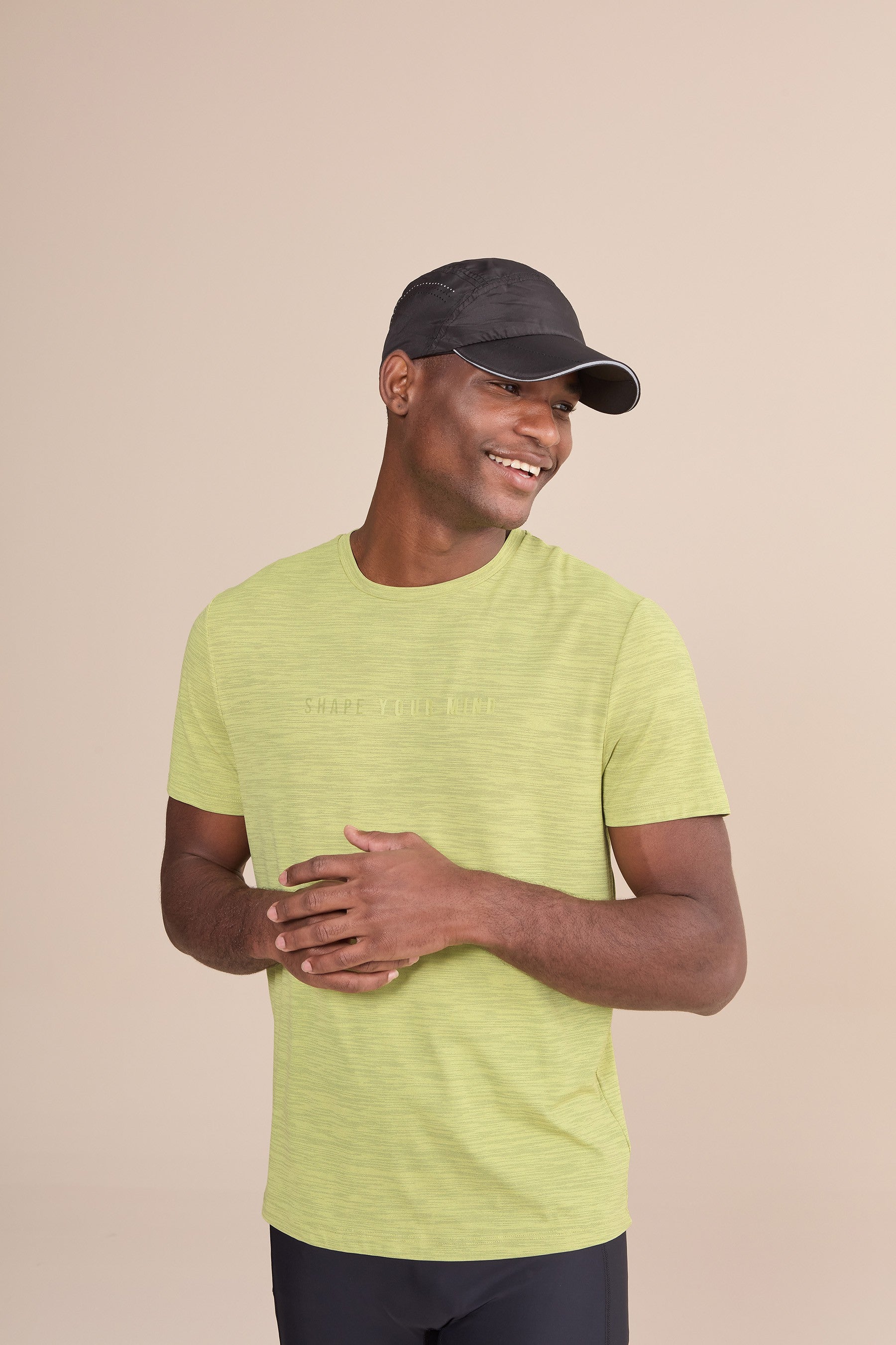 Men's Comfortable Fitted Skin T-Shirt - Soft Cotton Breathable Tee for Casual Wear & Gym Workouts