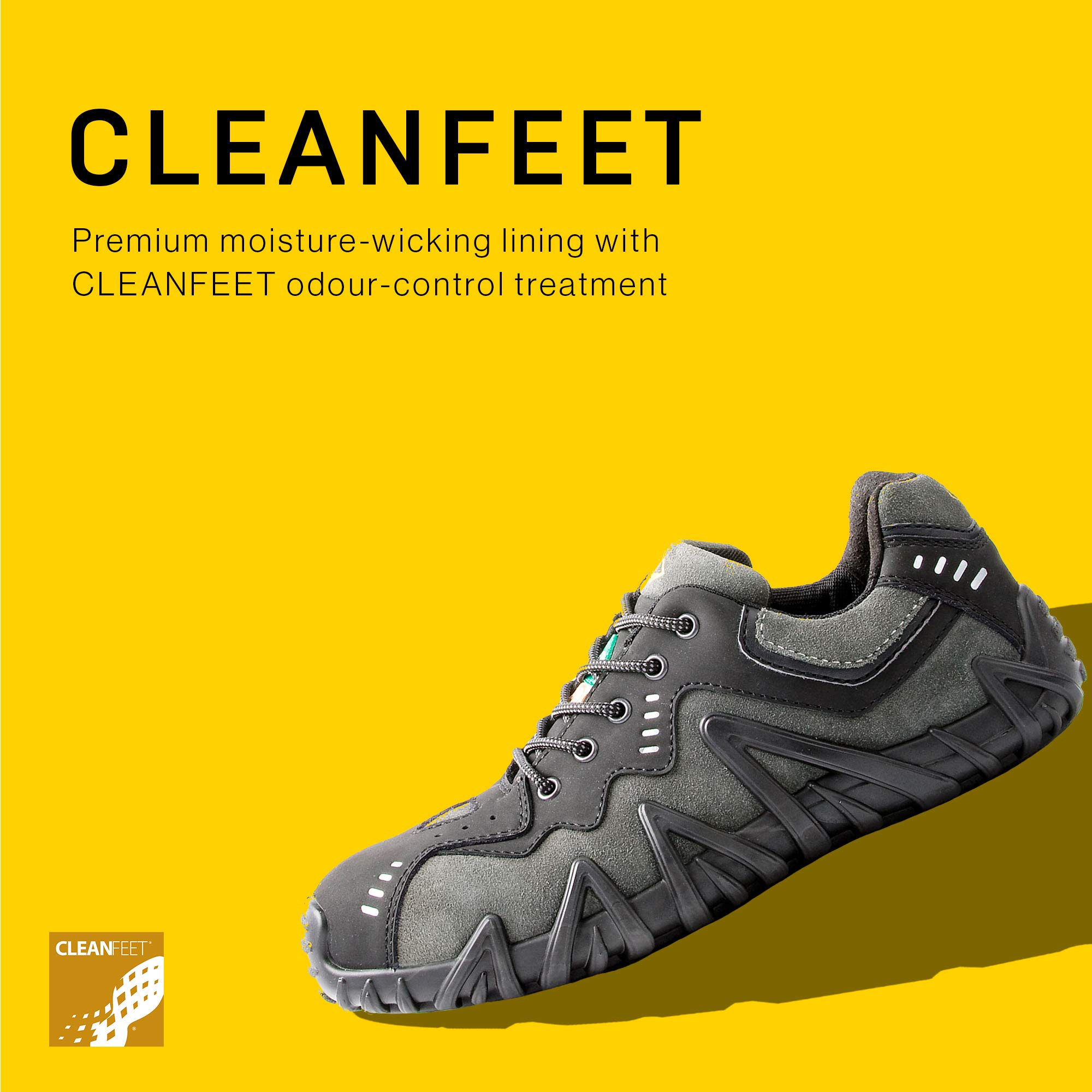 Terra Men's Spider Work Shoes - Non-Slip Safety Shoes for Construction, Hiking & Outdoor Work - Lightweight & Durable Work Boots for Men