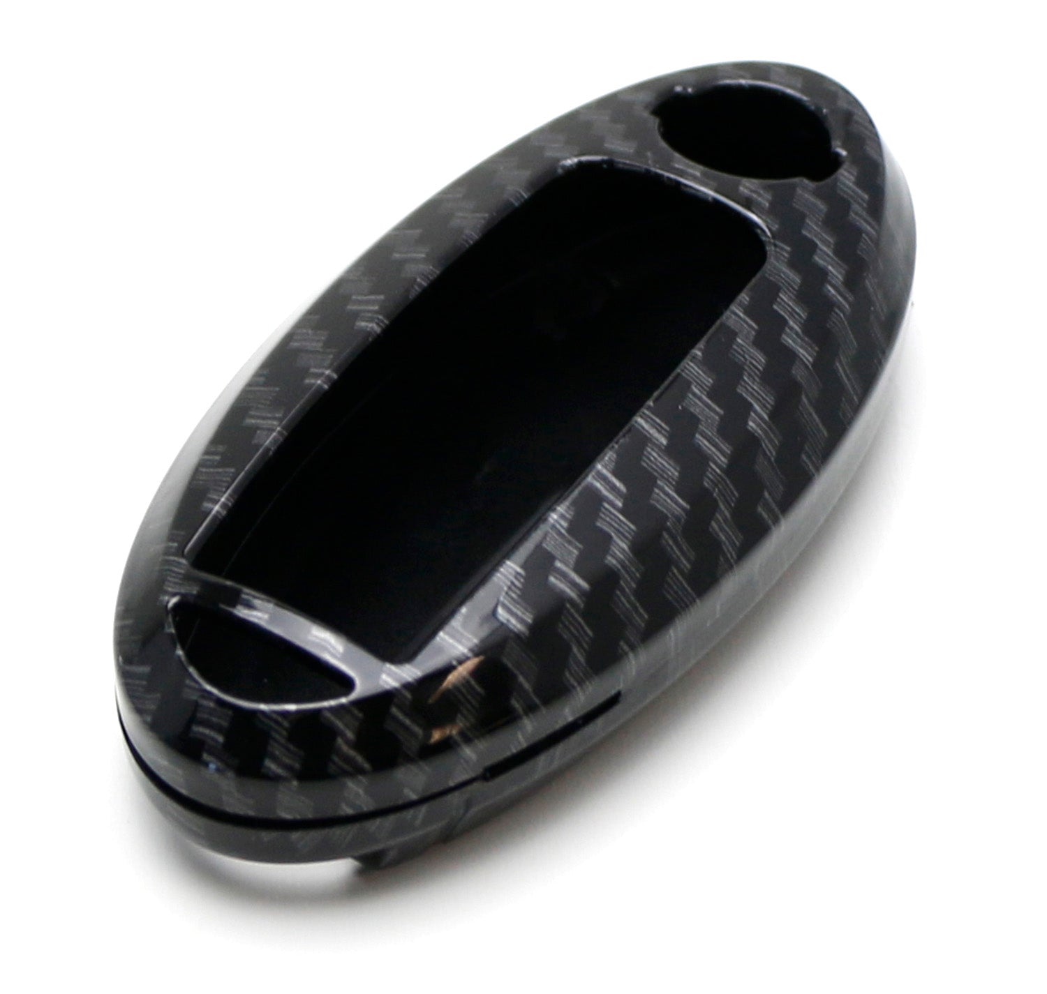 Premium Carbon Fiber Smart Key Fob Cover Case for Nissan Armada Rogue GT-R Murano - Exact Fit Replacement - Durable & Stylish Protection for Daily Use, Travel & Outdoor Adventures
