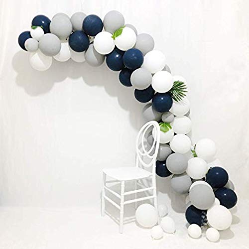 Royal Baby Shower Balloon Arch & Garland Kit - 70 pcs 12