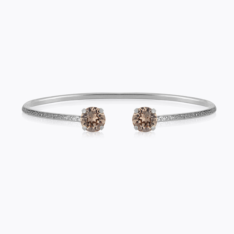 Elegant Classic Petite Bracelet in Greige - Minimalist Dainty Jewelry for Women, Perfect for Everyday Wear, Gift Giving & Special Occasions
