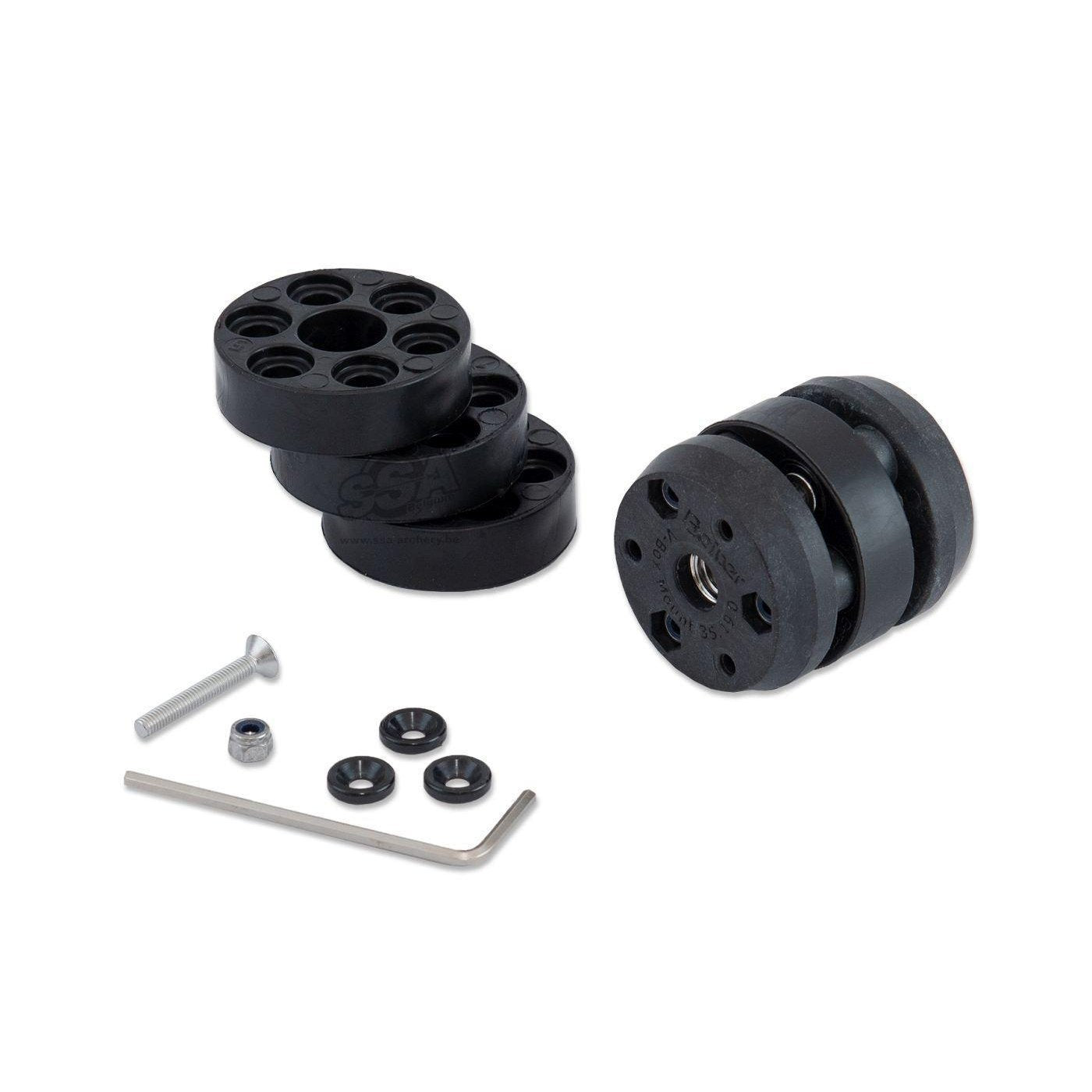 Beiter V Box Stabilizer Dampening System - Premium Archery Stabilizer for Target Shooting & Hunting | Improve Accuracy & Reduce Vibration