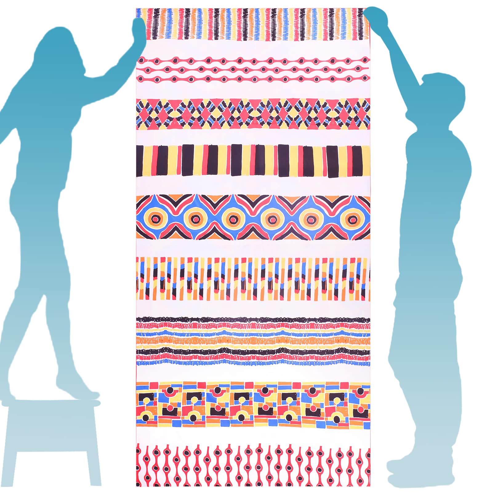 **Premium Oversized Microfiber Beach Towel - 71
