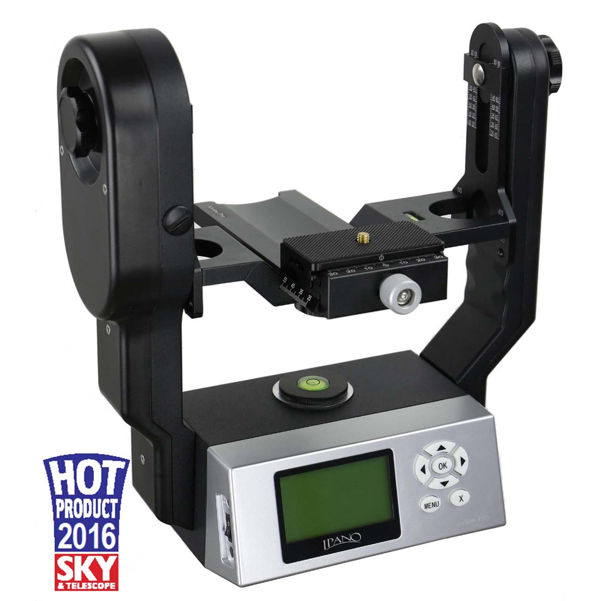 iOptron iPANO AllView Pro 360° Panoramic Camera Mount - Professional Tripod Head for DSLR & Mirrorless Cameras - Perfect for Travel, Landscape & Astrophotography
