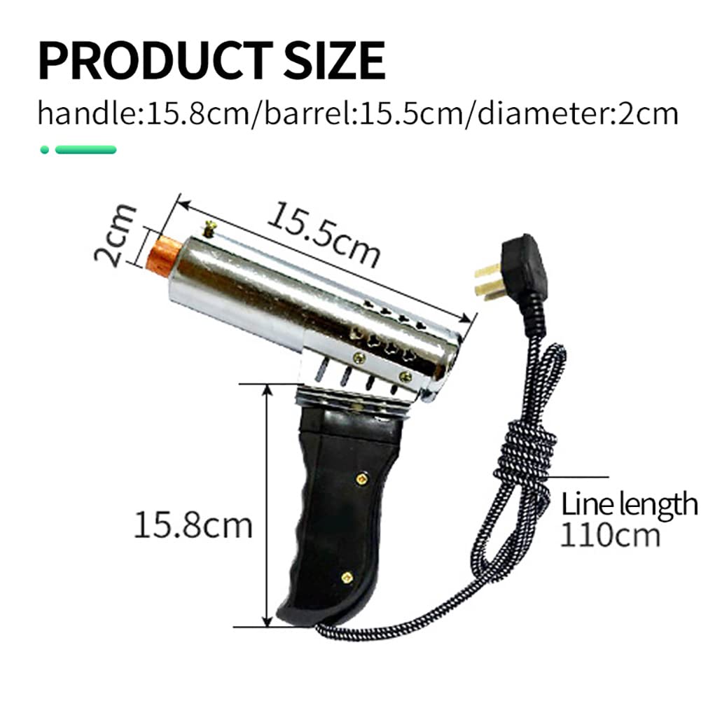 Electric Cattle Dehorner for Calves & Sheep - High Temperature Resistant Animal Dehorner Tool for 15-70 Days Old Livestock | Safe & Efficient Horn Removal for Dairy Farms & Veterinary Use