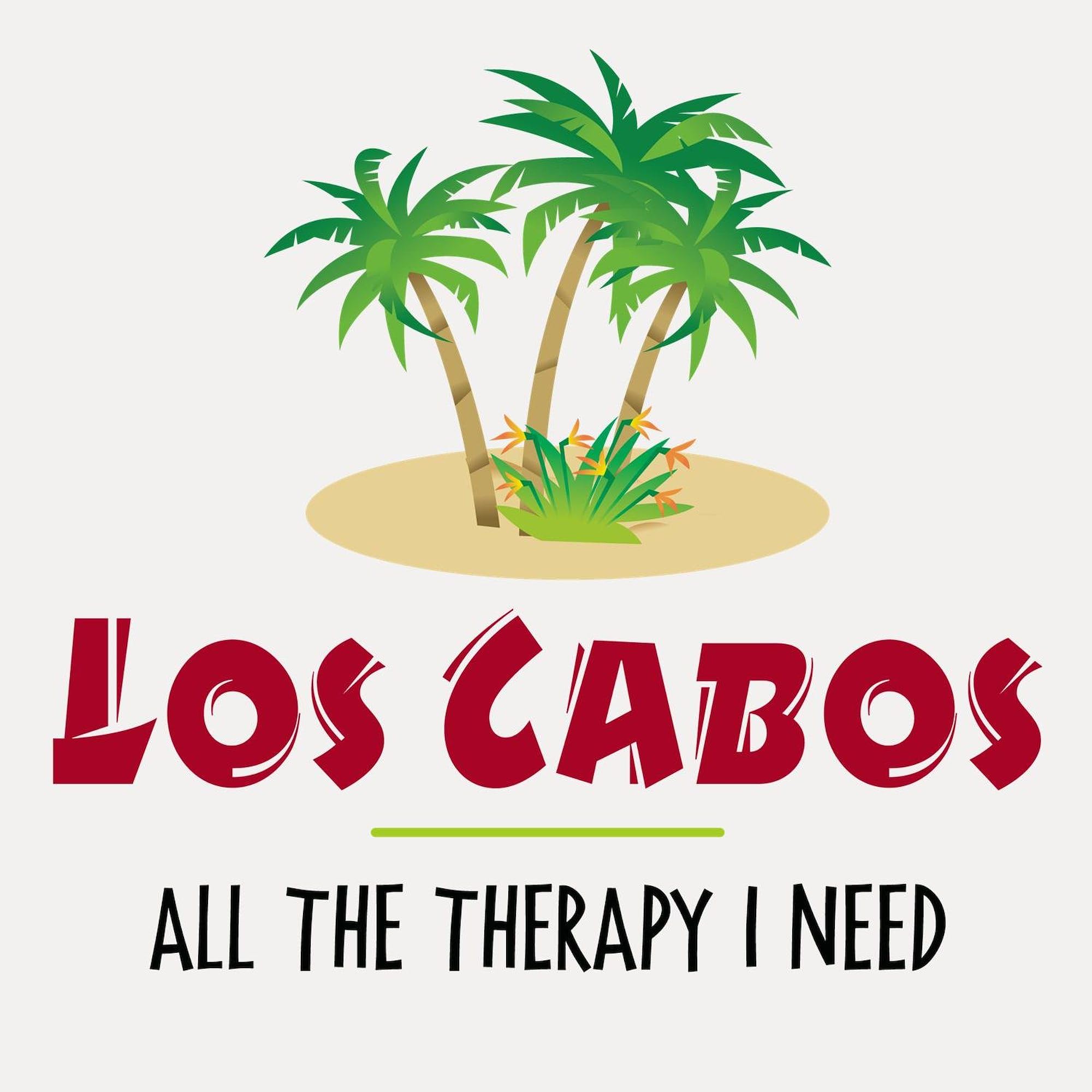 Los Cabos Therapy Unique & Funny Shot Glass - Perfect for Parties, Gifts & Bar Decor - 2oz Glass Cup for Tequila, Whiskey & Cocktails