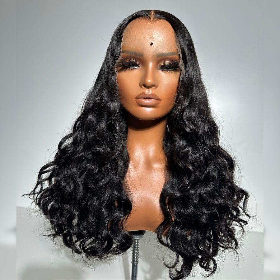 WOWANGEL 13X6 HD Lace Front Wigs Human Hair - Premium Raw Virgin Hair for Black Women | Perfect for Daily Wear, Cosplay & Special Occasions