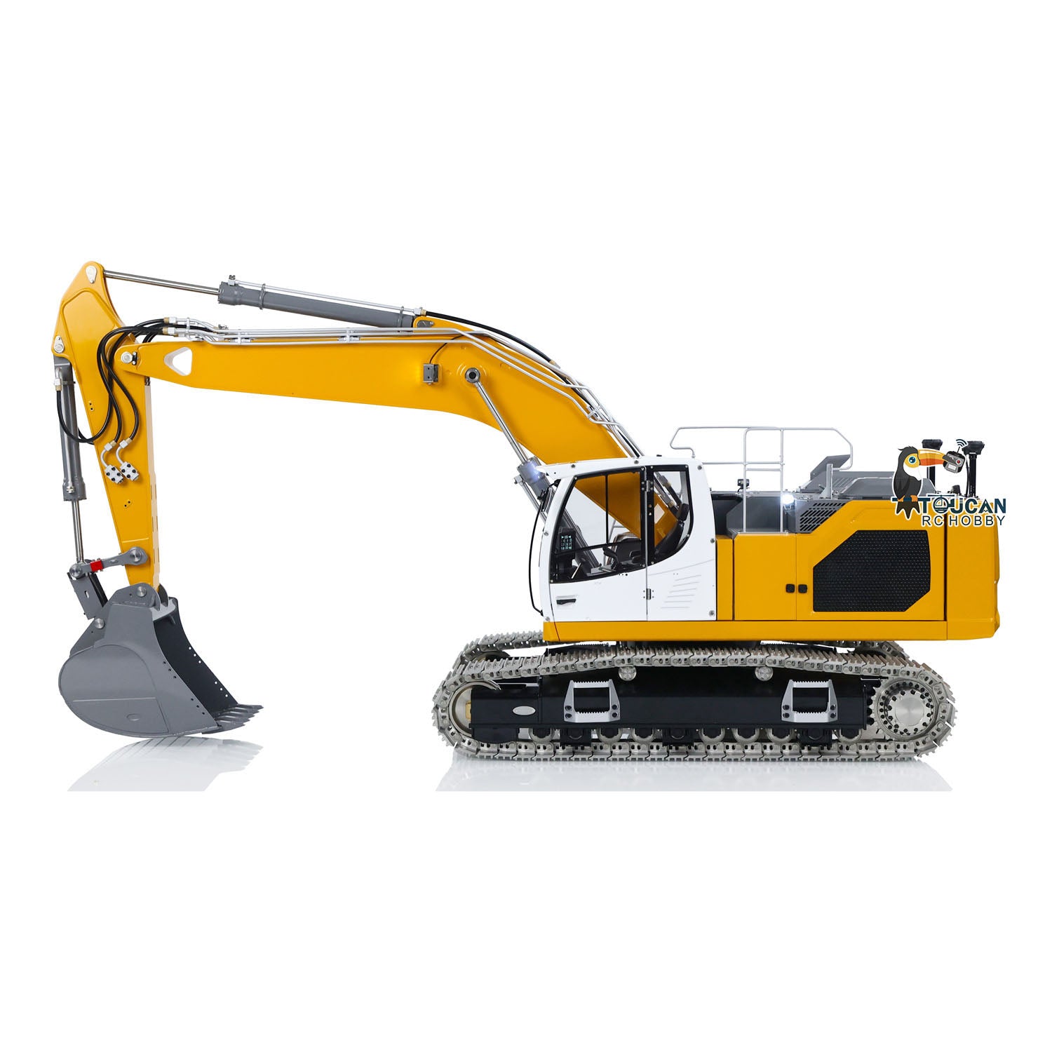 LESU Aoue LR945 1/14 Scale Hydraulic RC Excavator Toy - 7CH Remote Control Construction Vehicle with Realistic Digging Simulation | Perfect for Kids Play, Construction Enthusiasts & Model Collectors