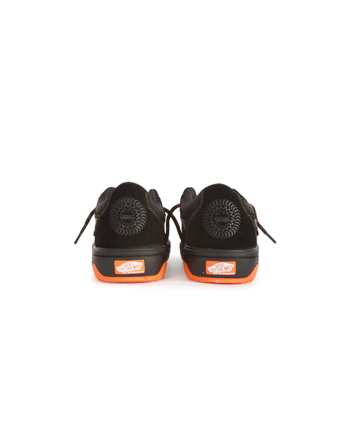 VANS x Spitfire Rowan 2 Skate Shoes - Black/Flame Colorway - High-Performance Skateboarding Sneakers for Men & Women - Perfect for Street Skating and Casual Wear