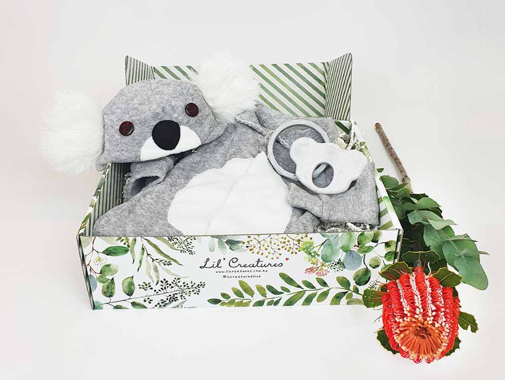 Adorable Koala Baby Shower Gift Set - Newborn Essentials with Plush Toy, Bib & Blanket - Perfect for Gender Reveal, Nursery Decor & First Birthday Presents