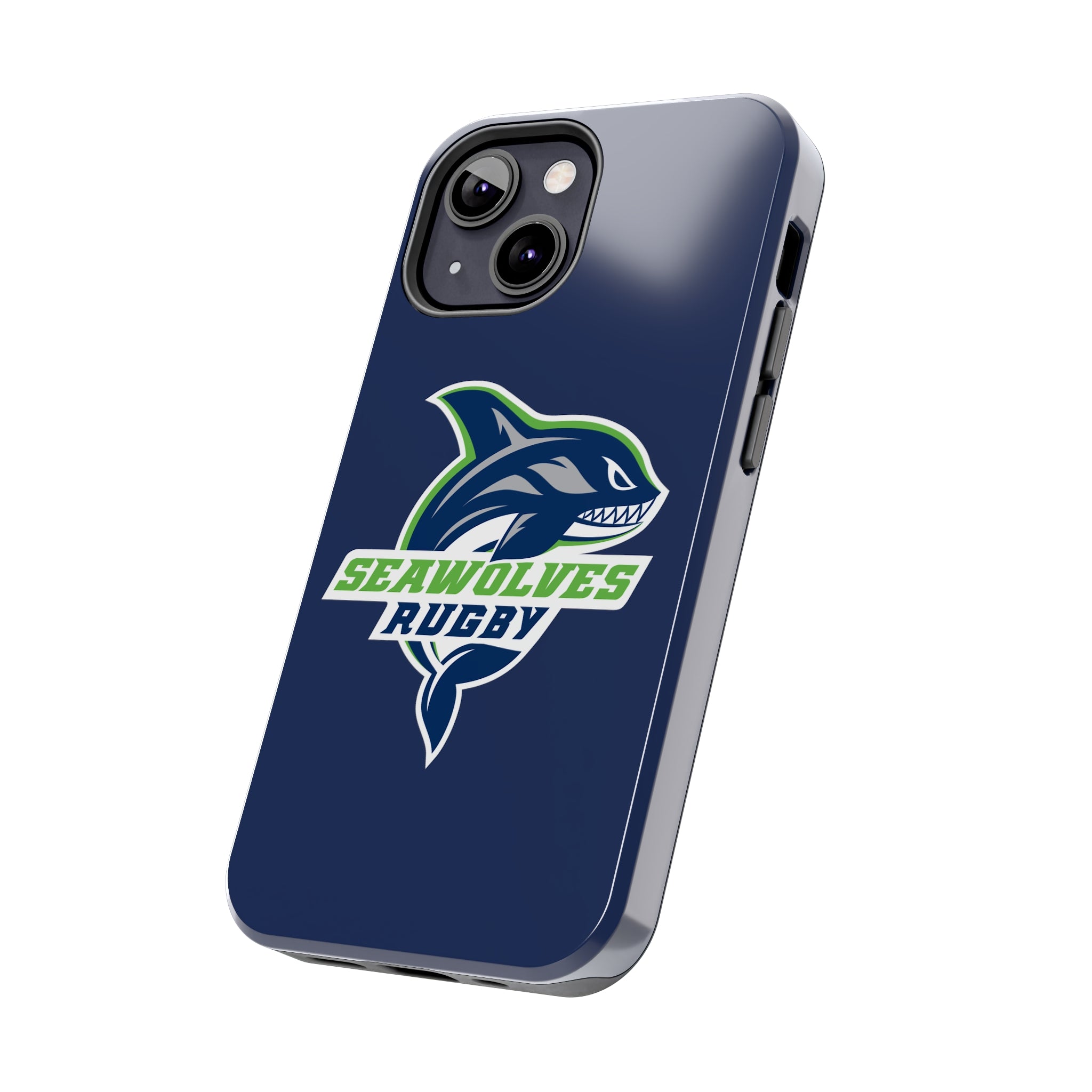 Seawolves Navy Rugged Phone Case - Shockproof & Durable Protection for iPhone & Samsung - Perfect for Outdoor Adventures, Work & Daily Use