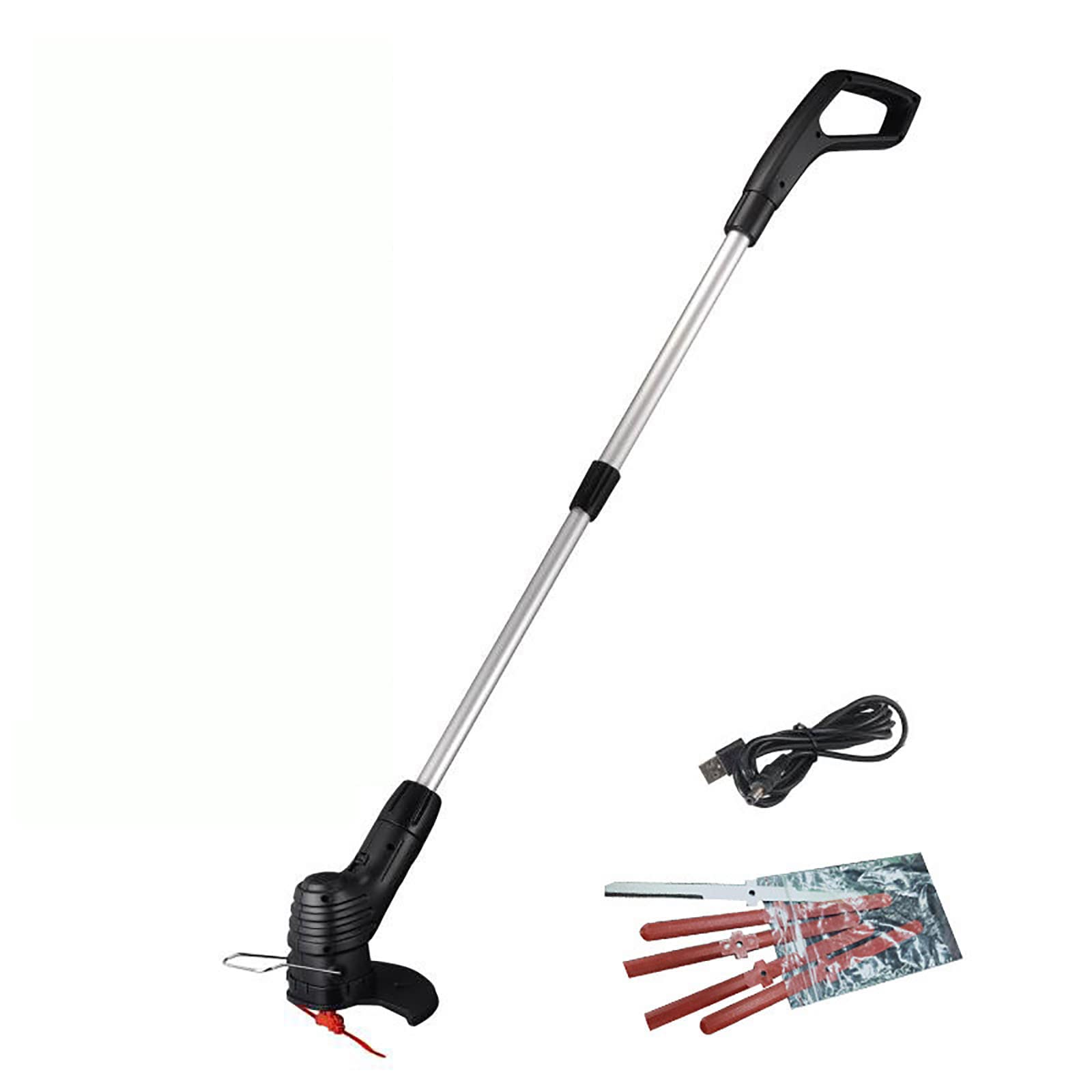 Cordless Battery Powered Lawn Mower & Edger - Portable Electric Trimmer for Patio, Garden & Yard - Perfect for Small to Medium Lawns, Landscaping & Lawn Care