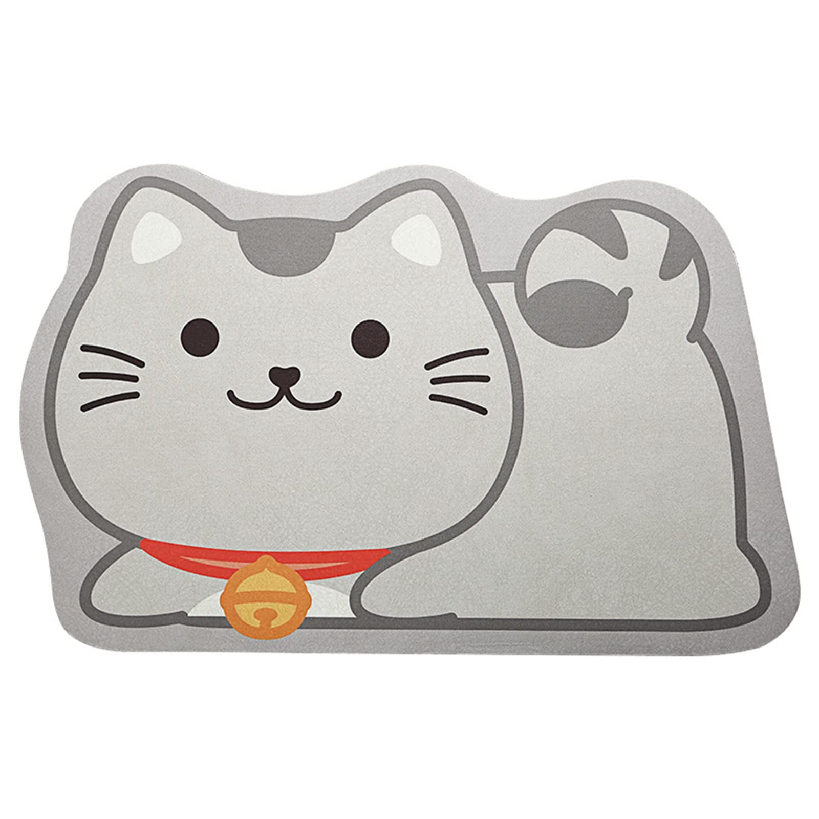 HSVANYR Super Absorbent Shower Rug - Non-Slip Bath Mat for Bathroom Floor, Soft Microfiber Cat Bath Mats (15x23 Inch) - Machine Washable & Quick-Drying - Perfect for Bathrooms, Showers & Pet Areas