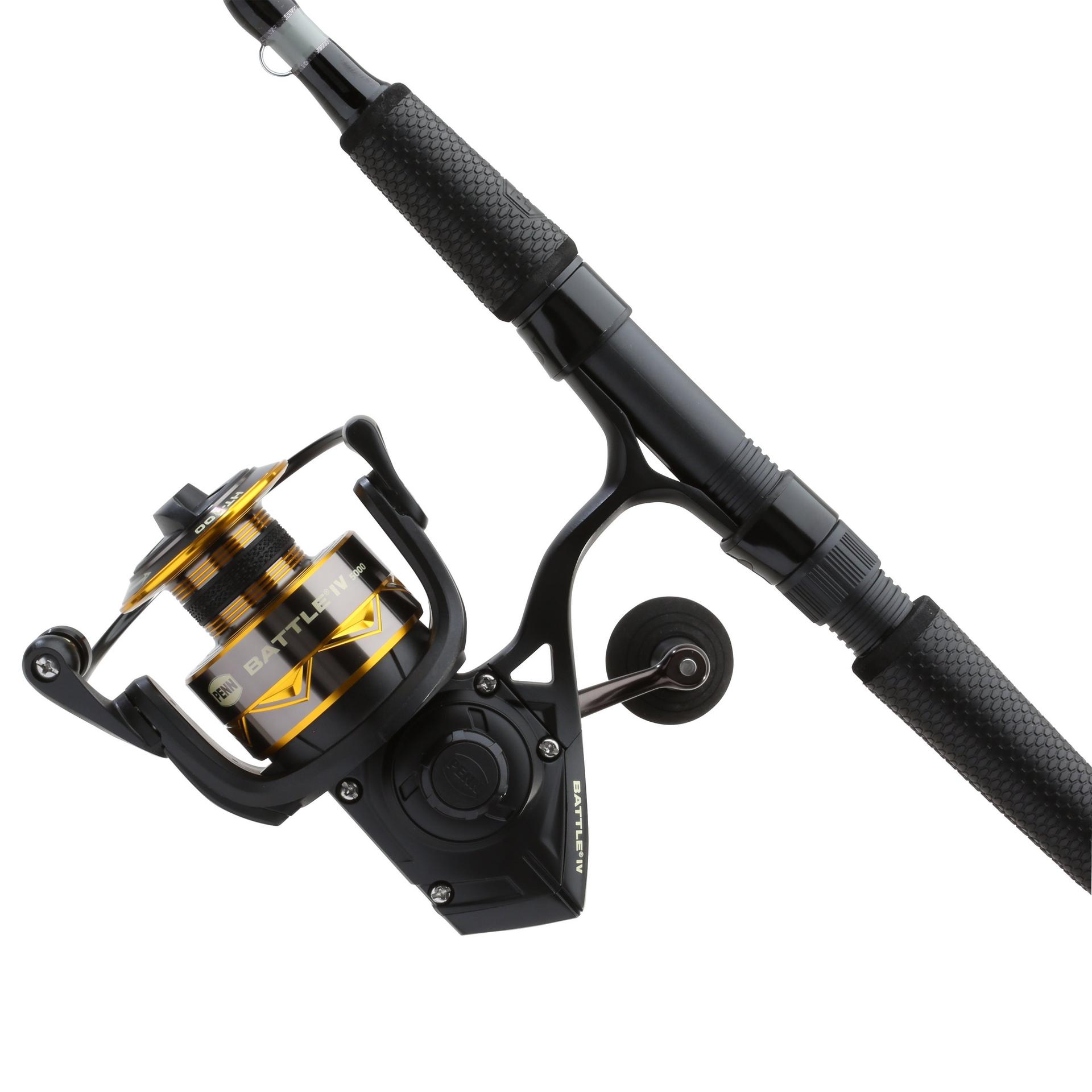 Battle® IV LE Spinning Rod and Reel Combo - Premium Fishing Gear for Freshwater & Saltwater Anglers | Perfect for Bass, Trout, and Offshore Fishing Adventures