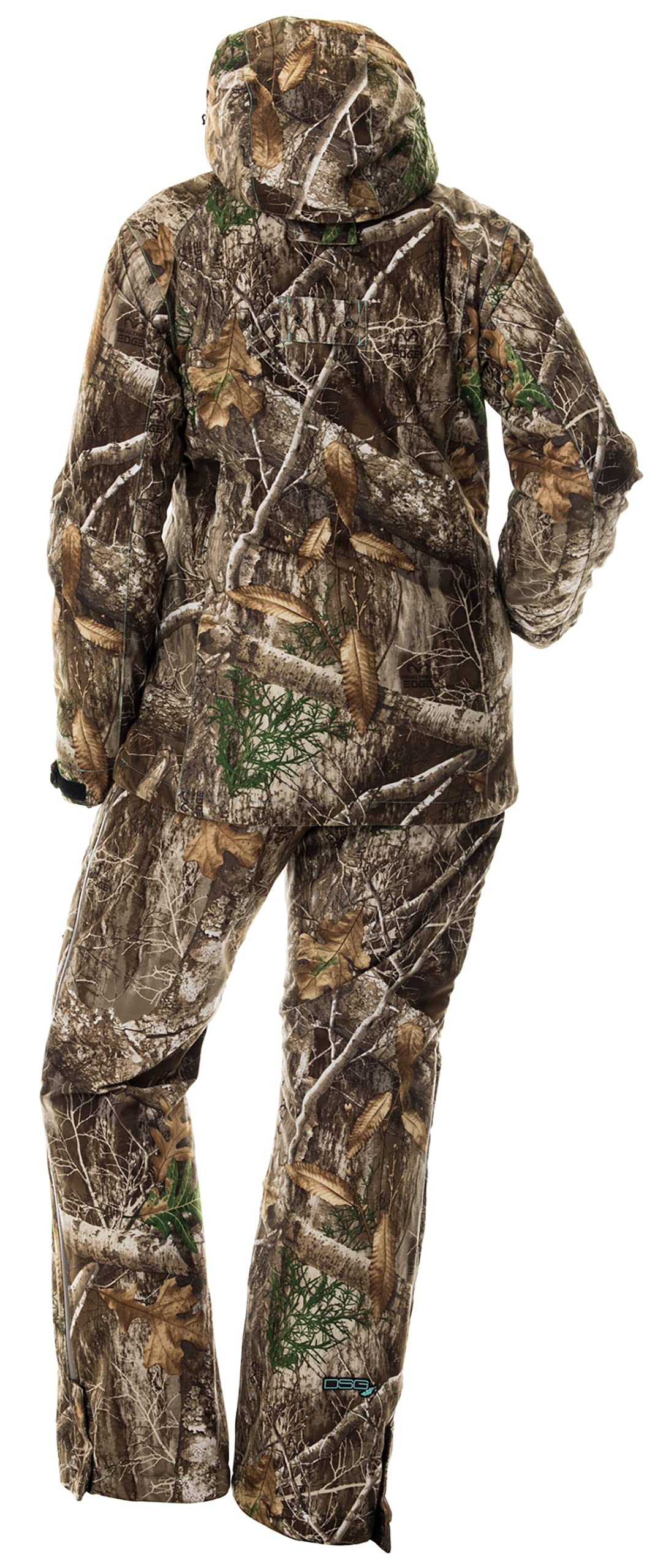 Kylie 5.0 Camouflage Drop Seat Hunting Bibs for Women - DWR Waterproof, 120g Insulated Thin Profile Hunting Pants - Perfect for Cold Weather Hunting & Outdoor Adventures