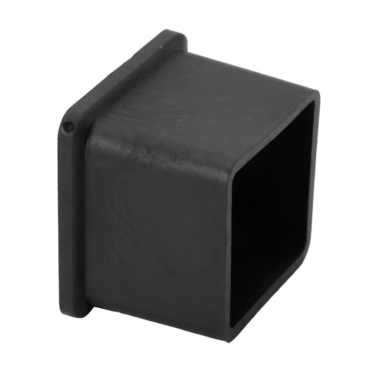 12Pcs Black Square Rubber Furniture Feet Pads (30x30mm) - Chair & Table Leg Protectors for Hardwood Floors - Prevents Scratches & Damage - Ideal for Home, Office & Dining Room Furniture