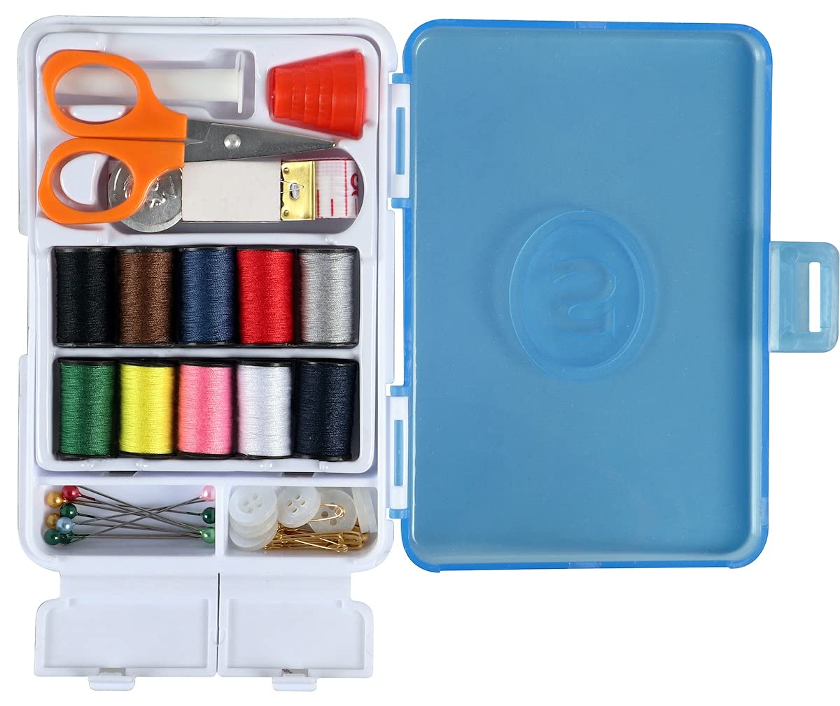 SINGER 01671 Portable Sewing Kit with Essential Tools - Perfect for Travel, Emergency Repairs & DIY Projects