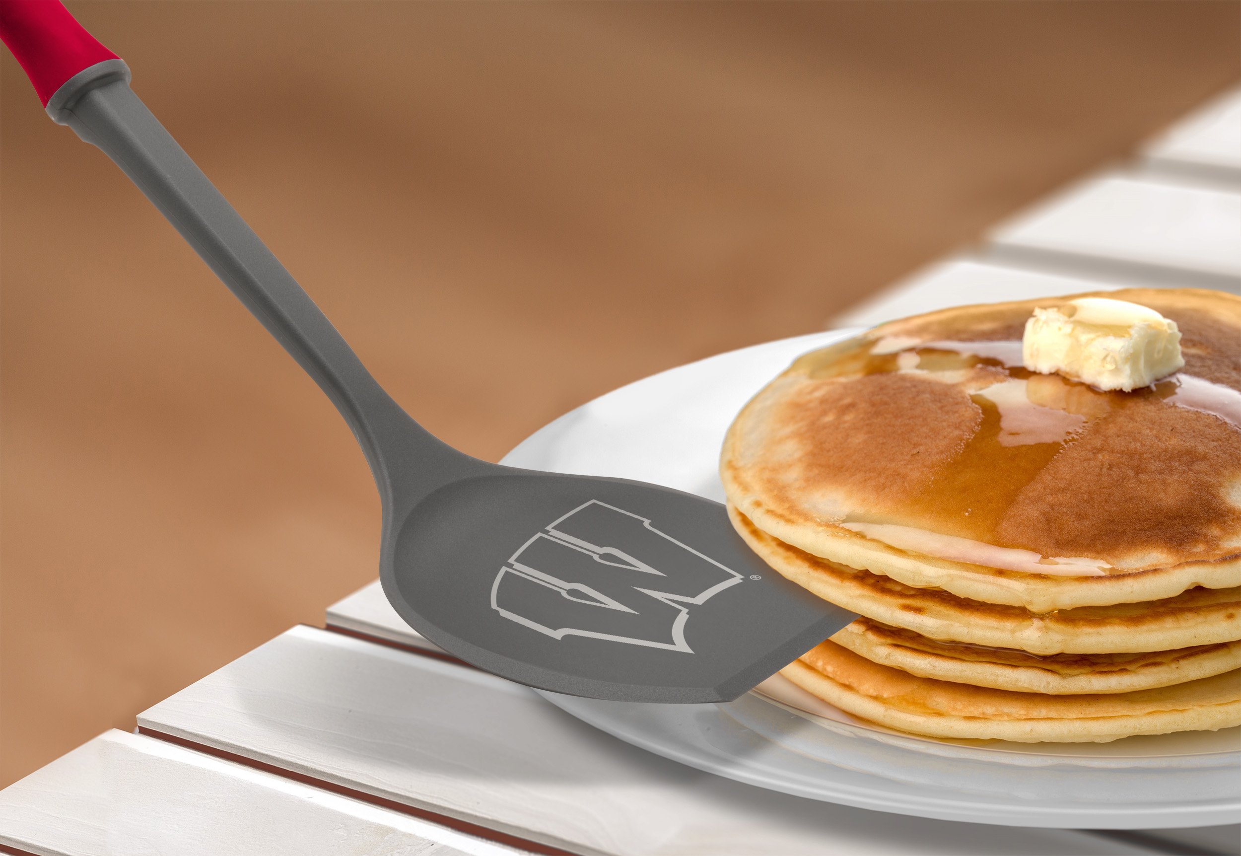 YouTheFan NCAA Fan Flipper Nylon Spatula - Durable Kitchen Utensil for Grilling, Flipping Burgers & Pancakes - Perfect for Tailgating, BBQs & Game Day Parties