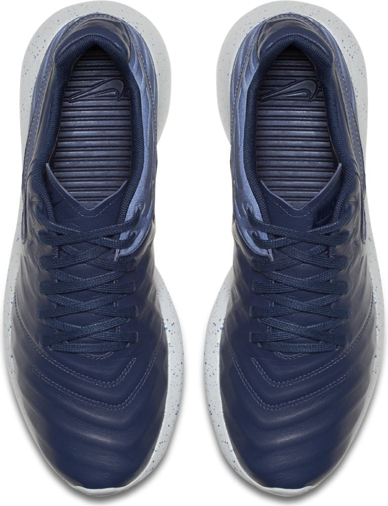 Nike Roshe Tiempo VI Men's Soccer Cleats - Lightweight Football Shoes for Artificial Grass, Comfortable Fit, Midnight Navy Blue - Perfect for Training, Matches & Outdoor Sports