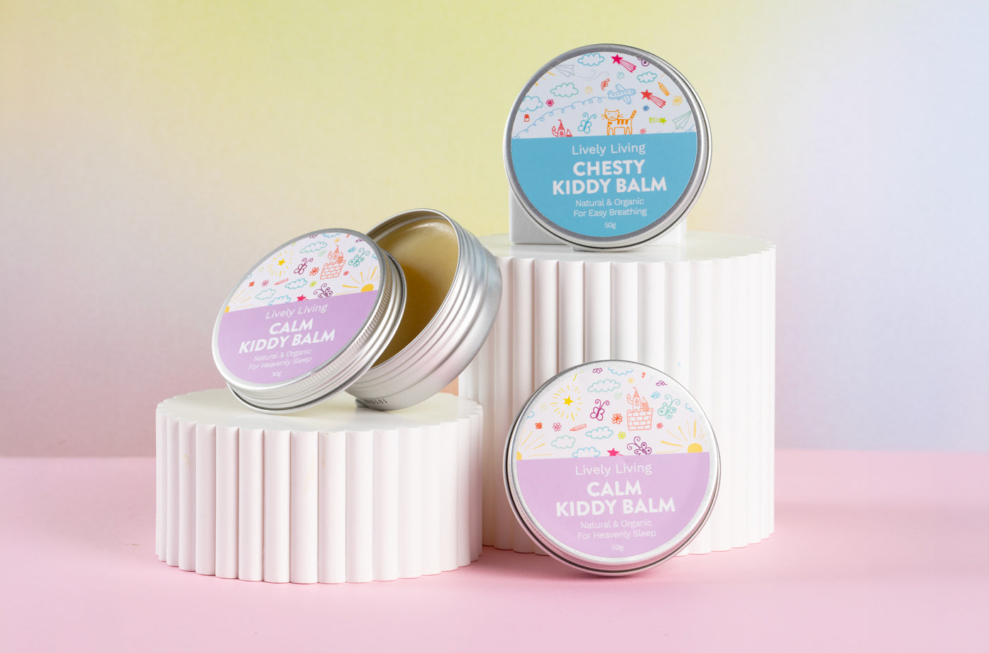 Chesty Kiddy Balm - Natural Chest Rub for Kids | Soothes Cough & Cold Symptoms | Perfect for Bedtime & Winter Relief