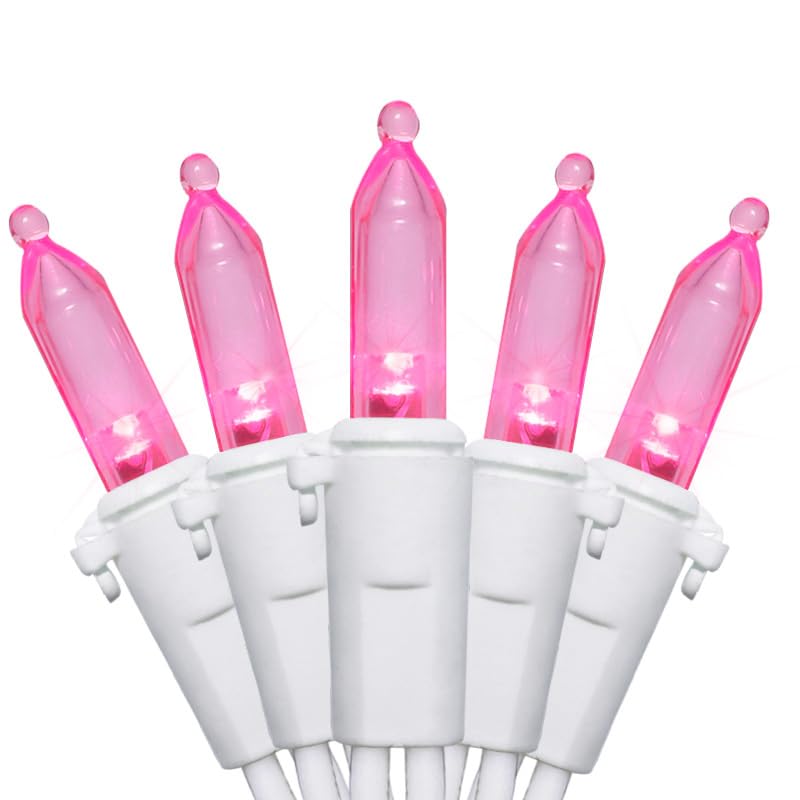 White Wire-Pink