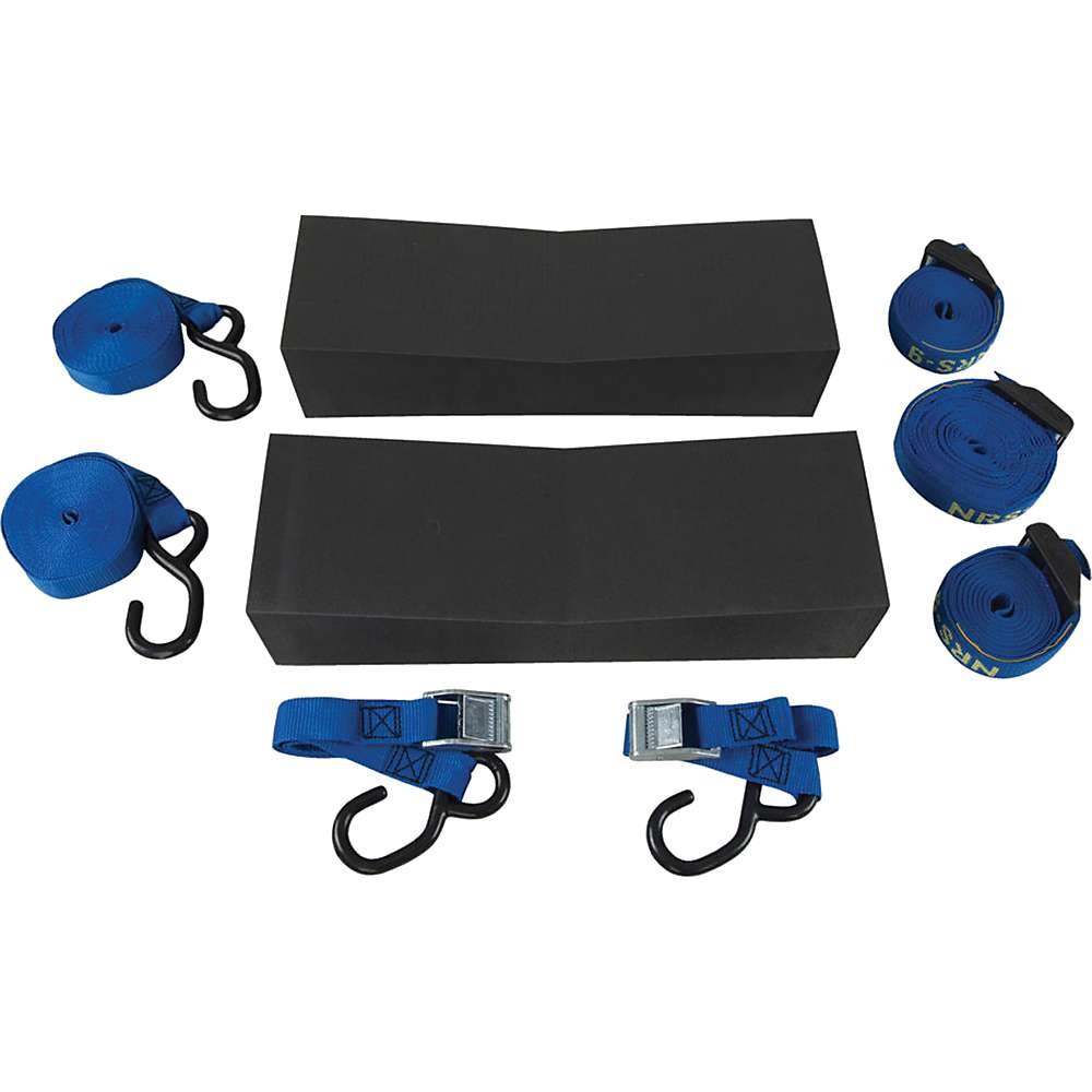 NRS Deluxe Kayak Car Rack Kit - Heavy Duty Roof Mount System for Secure Kayak Transport | Perfect for Outdoor Adventures, Camping & Water Sports