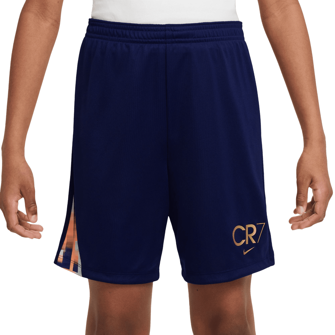 CR7 Dri-Fit Soccer Shorts for Big Kids - Breathable & Lightweight Training Shorts (HF4346-492) - Perfect for Soccer Practice, Gym Workouts & Casual Wear