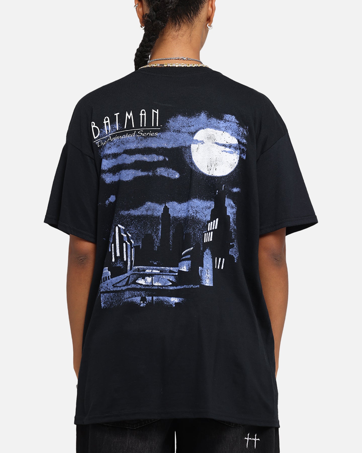 American Thrift DC Batman The Animated Series Graphic T-Shirt - Black | Superhero Comic Tee for Men & Women | Perfect for Cosplay, Comic Con & Casual Wear