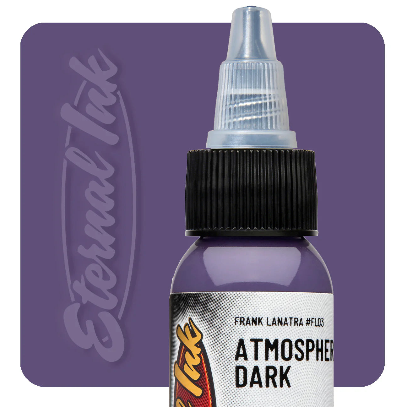 Atmospheric Dark Eternal Ink - 1 oz Bottle for Calligraphy, Art & Tattoo Designs | Premium Waterproof & Fade-Resistant Ink