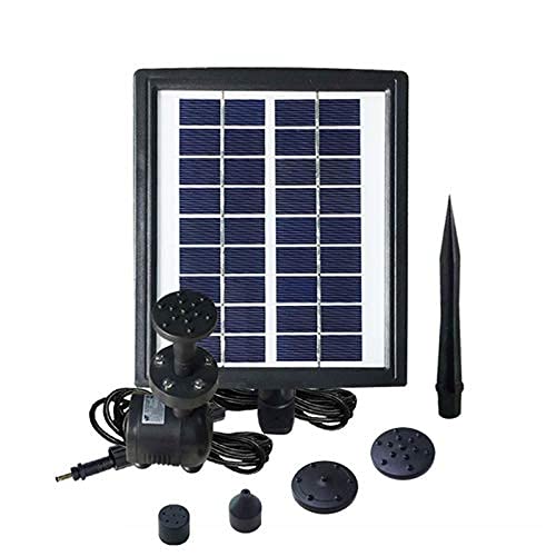 2.8W Solar LED Water Pump - Submersible Fountain Pump for Pond, Pool, Aquarium, Garden, Patio - Perfect for Outdoor Decoration and Water Features