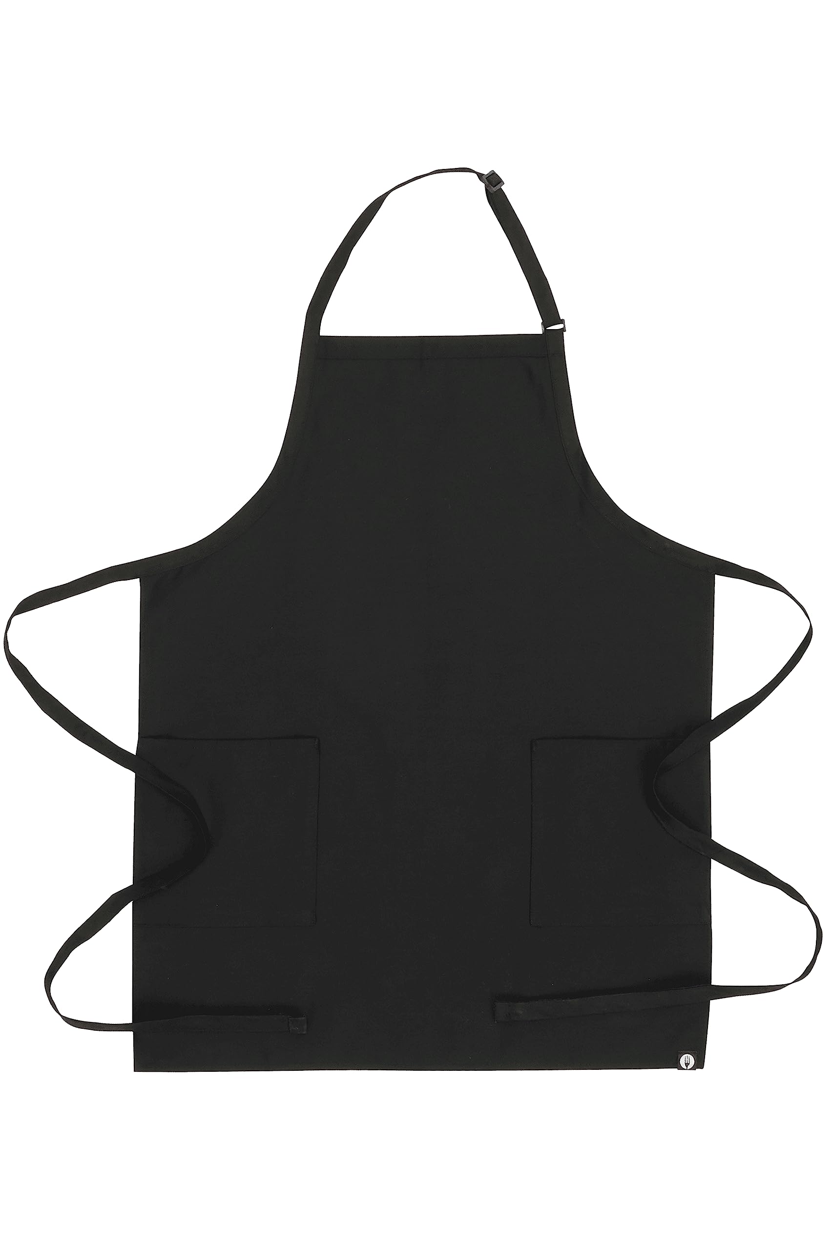 Chef Works Unisex Two Patch Pocket Bib Apron - Durable & Stylish Kitchen Apron for Cooking, Baking & Grilling - Perfect for Chefs, Home Cooks & BBQ Enthusiasts