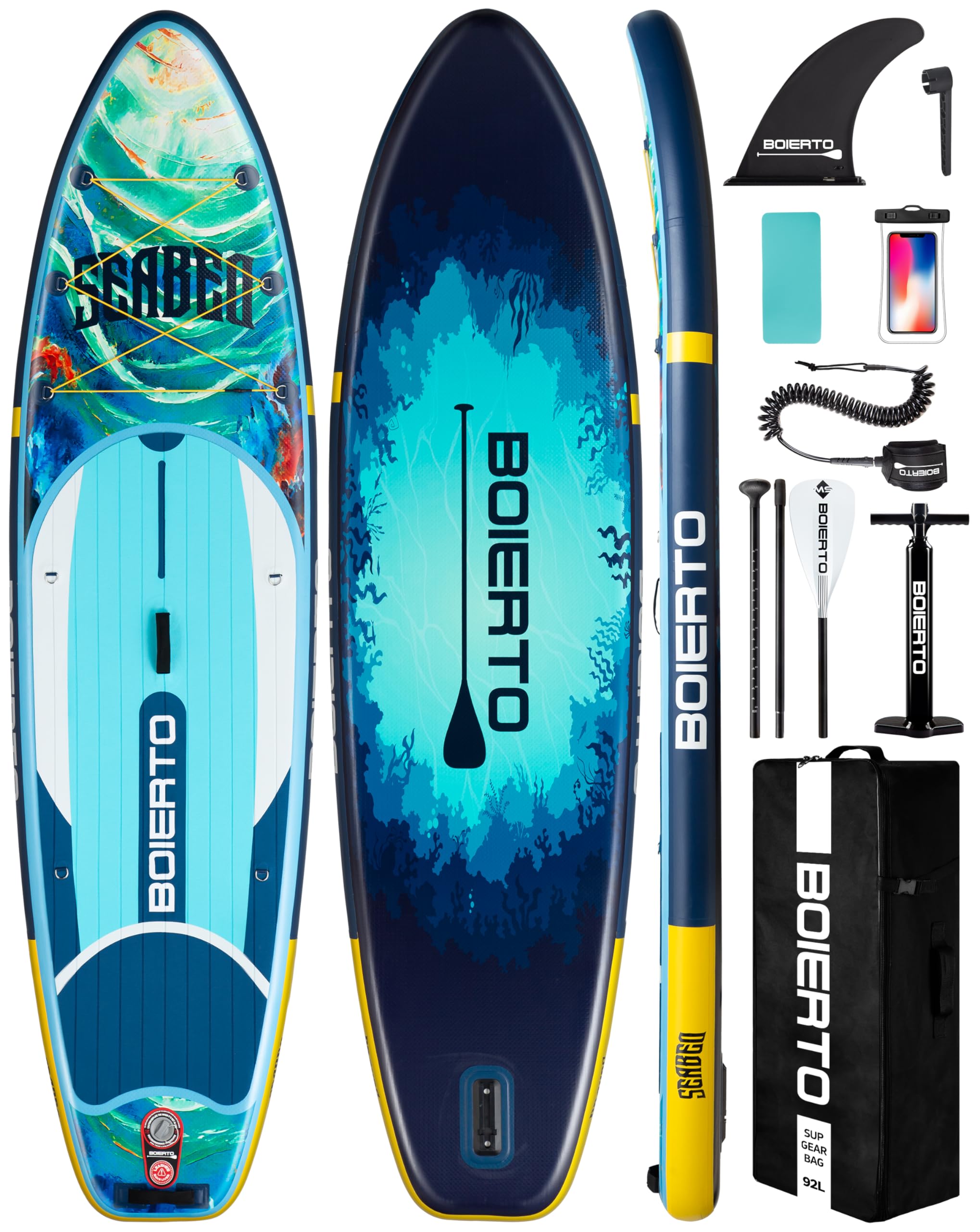 **Inflatable Stand Up Paddle Board 10'8