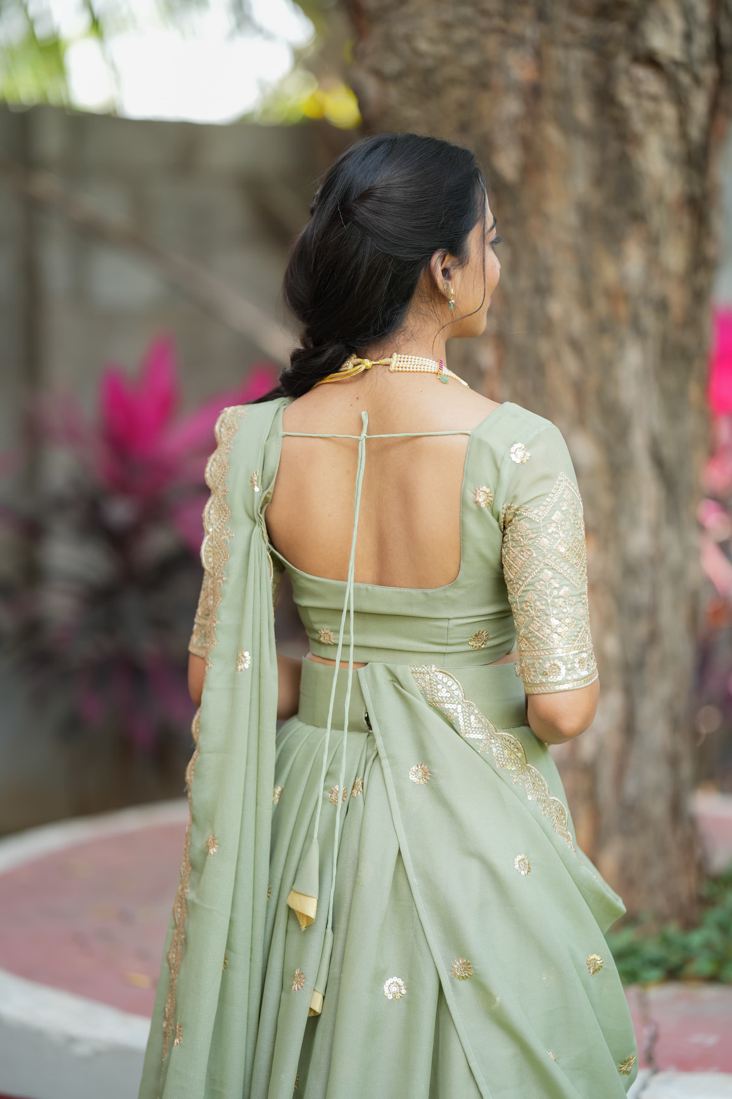 DD665 Valli Simple and Elegant Lehenga Choli Set for Women | Traditional Indian Bridal Wear | Perfect for Weddings, Festivals & Special Occasions