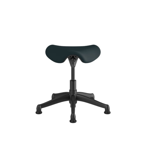 Pony Seat Stool with Graphite Frame - Kids Adjustable Step Stool for Bathroom, Kitchen & Playroom - Safe Non-Slip Toddler Standing Stool