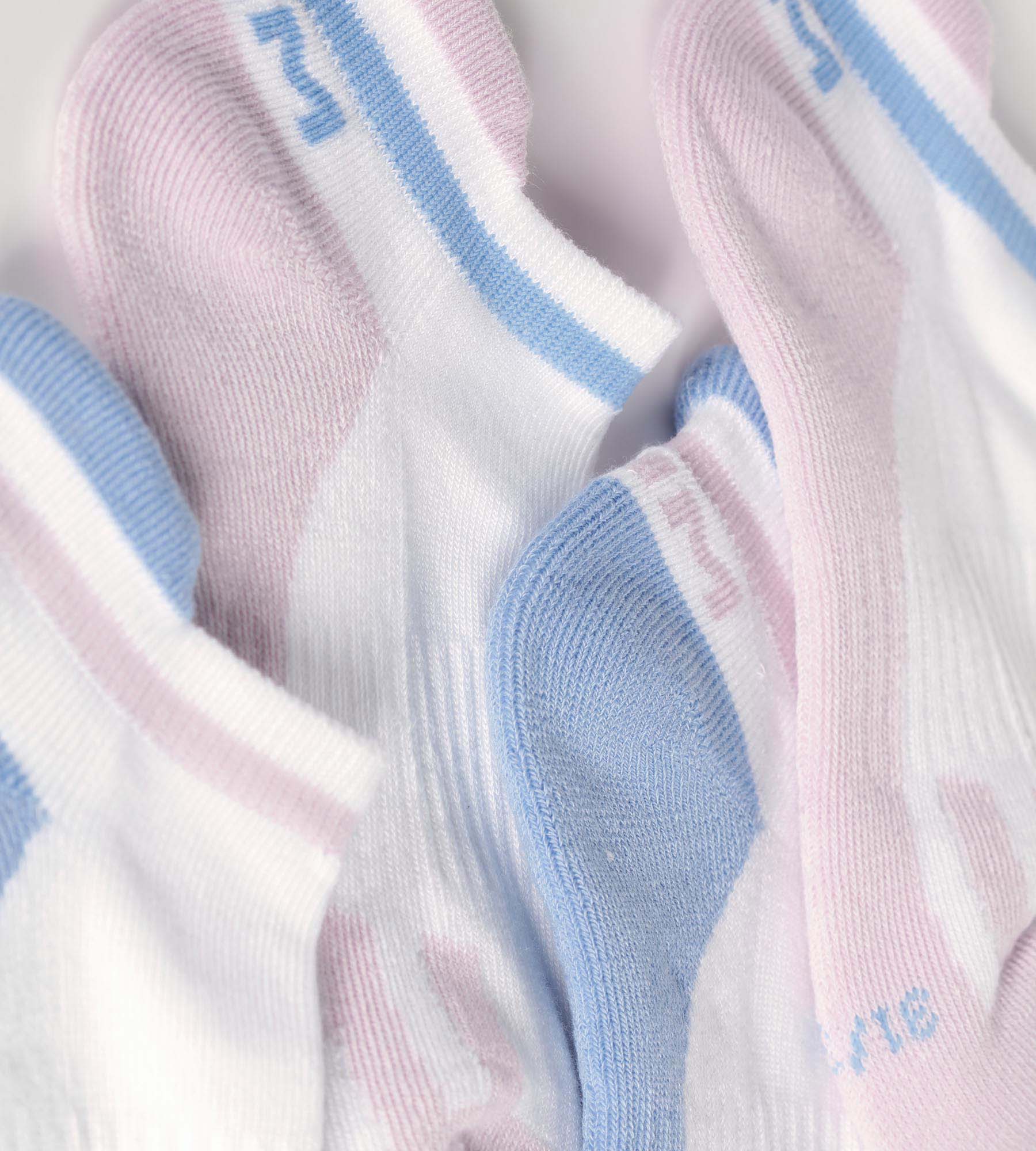 Retro Unisex Socks Pack of 2 Pairs - Vintage Lilac Blue Athletic Socks for Men & Women | Perfect for Running, Gym & Casual Wear