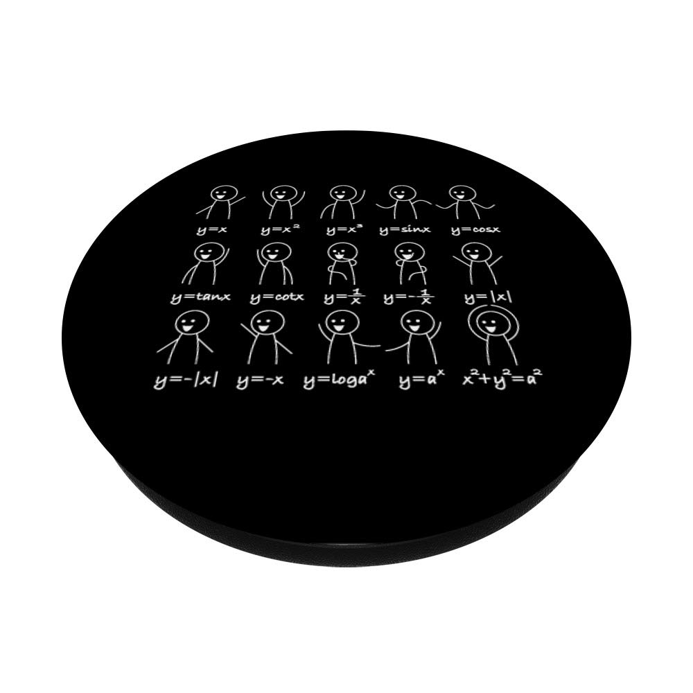 Math Teacher Dancing Figures Graphs - Fun Classroom Decor & Gifts
