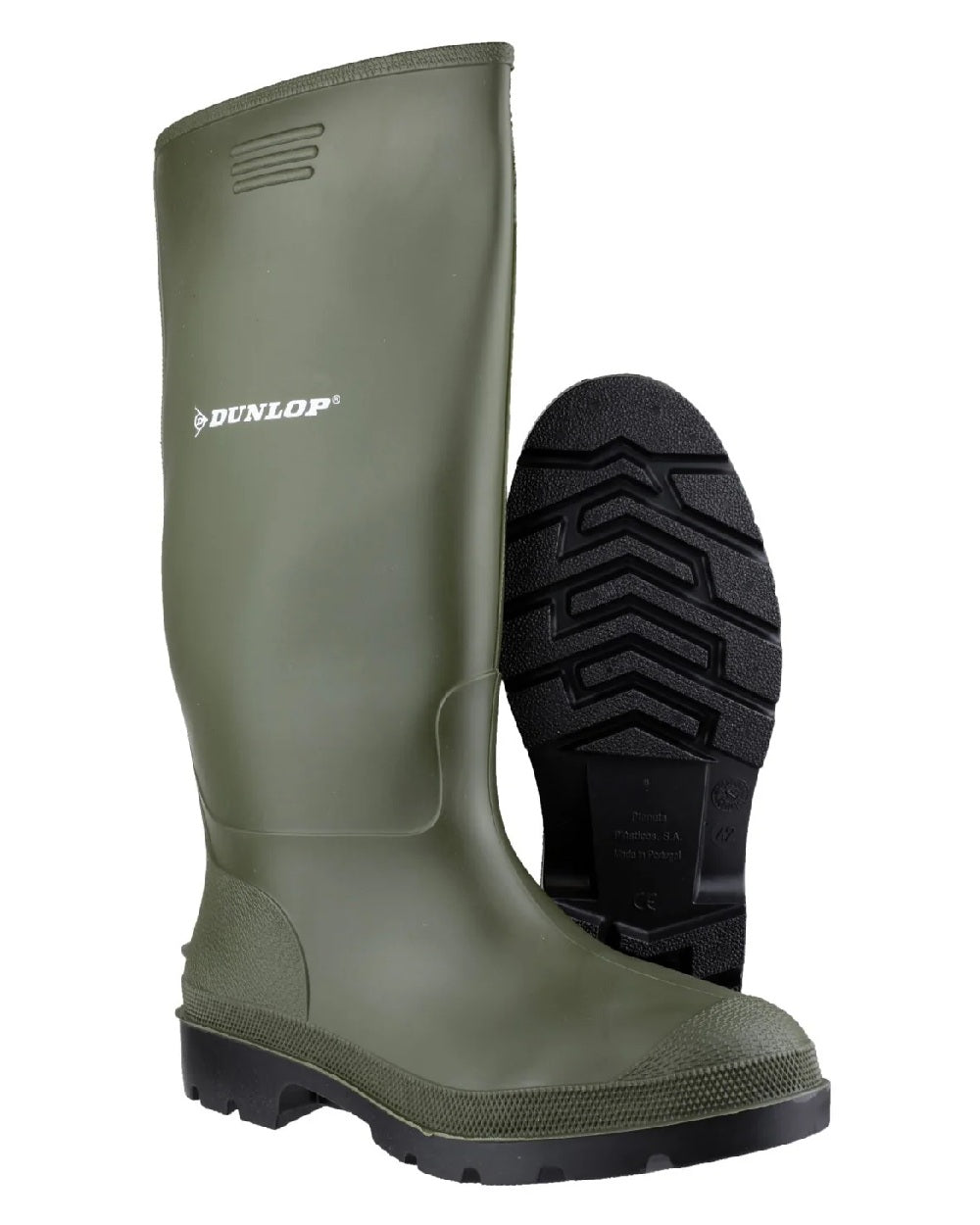 Dunlop Pricemaster Wellingtons - Waterproof Rubber Boots for Men & Women - Perfect for Gardening, Farming, and Outdoor Work